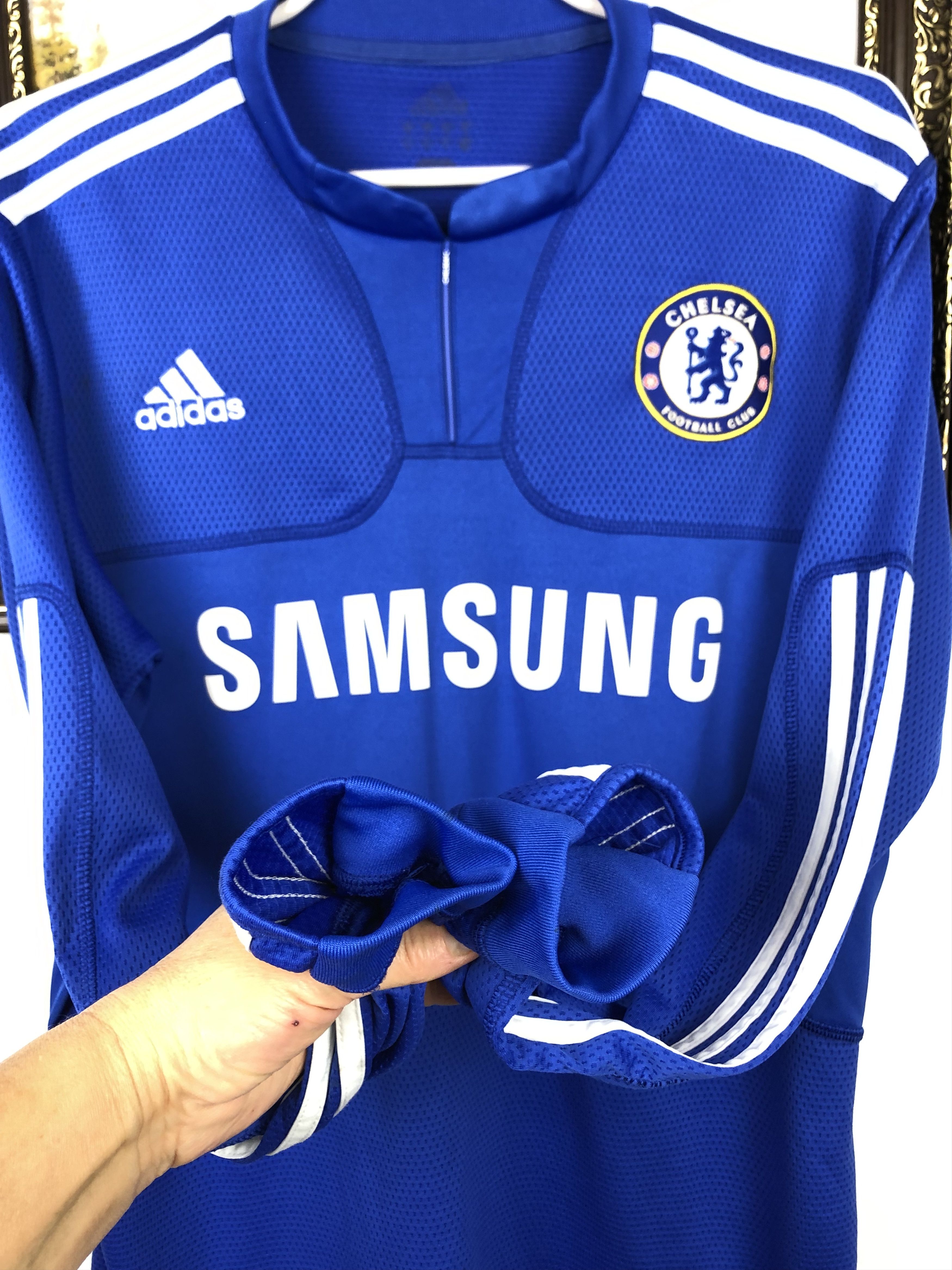 Adidas Chelsea football shirt 2009 Soccer Adidas Long Sleeve Jersey Size US M / EU 48-50 / 2 - 8 Thumbnail