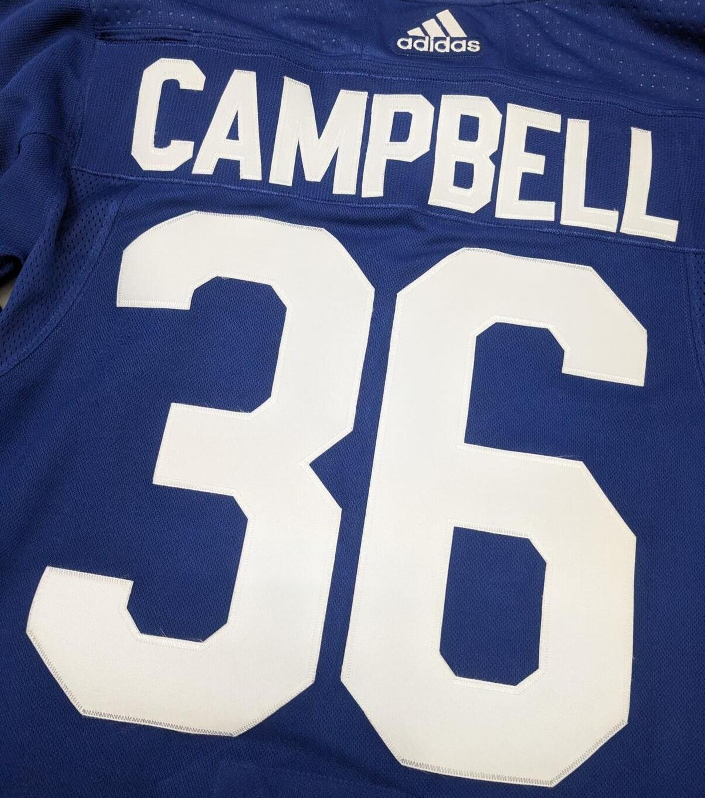Adidas Toronto Maple Leafs Jack Campbell Adidas Flight Strap Jersey Size US L / EU 52-54 / 3 - 2 Thumbnail