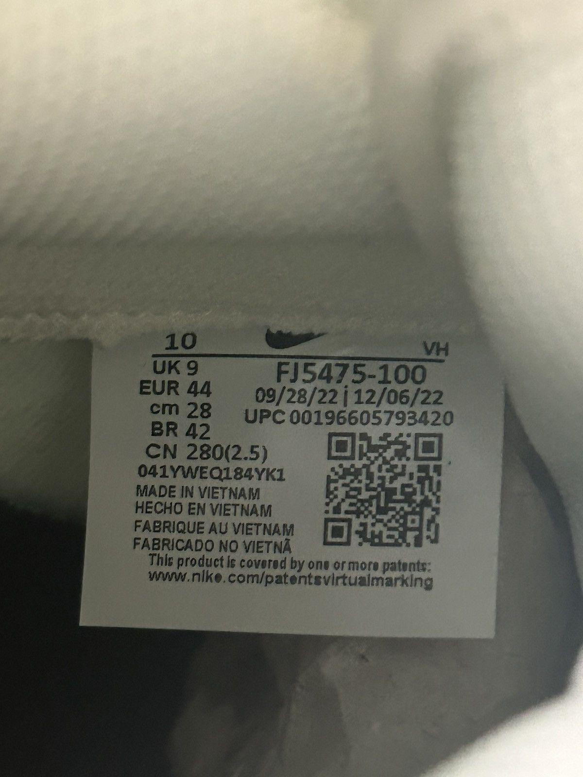Nike Nike Dunk Low Patchwork If Lost Return To 2023 Size US 10 / EU 43 - 12 Thumbnail