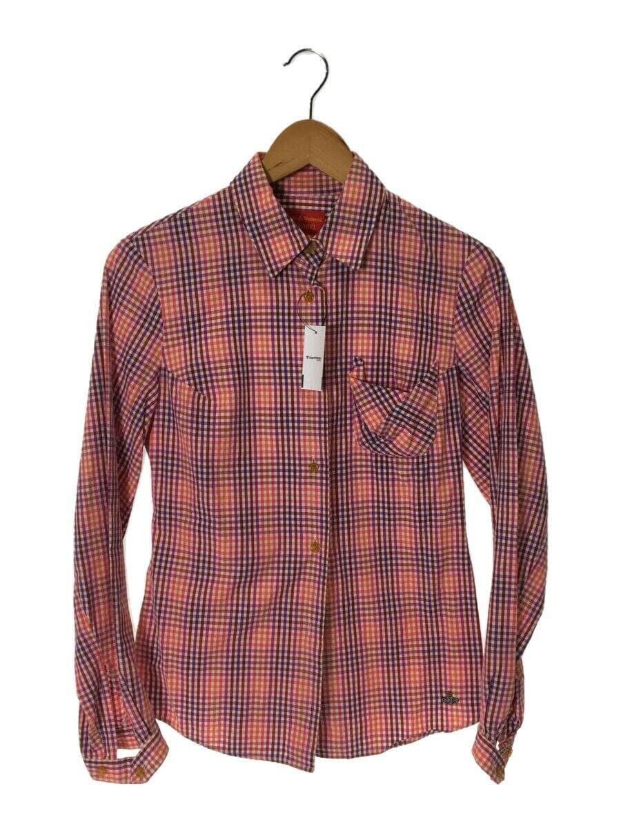 image of Vivienne Westwood Checkered Shirt, Women's (Size Small)