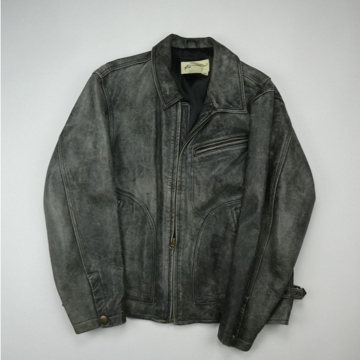 image of Vintage Eddie Bauer 100% Leather, Black, Size: Small, Men's