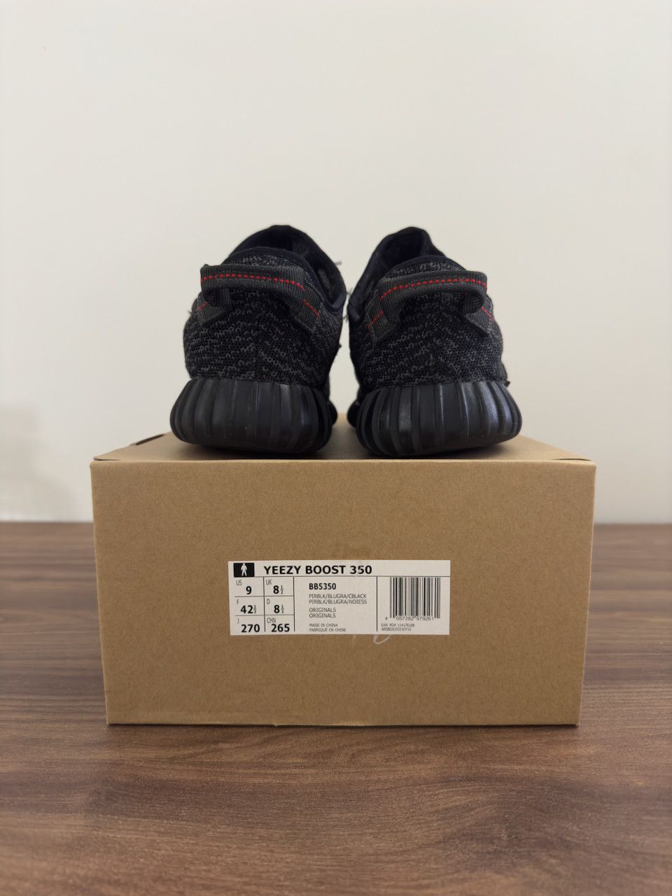 Adidas × Yeezy Yeezy Boost 350 Pirate Black (2016) (42 ⅔ EU/9 US) Size US 9 / EU 42 - 5 Thumbnail
