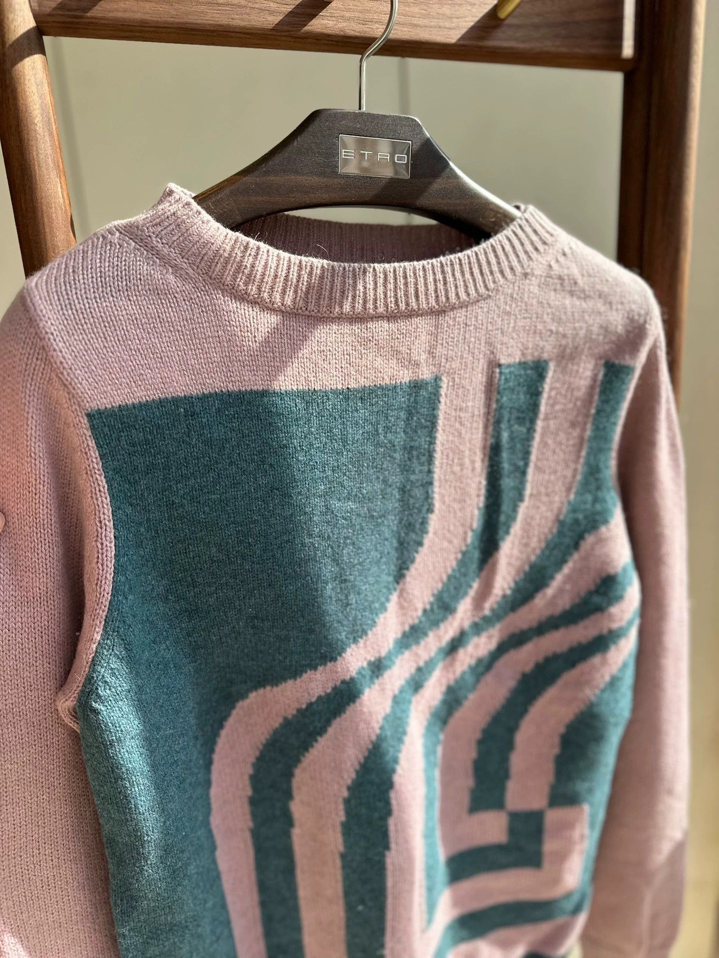 Dries Van Noten DVN Wool-Camel Hair Blend Boat Neck Sweater L 9/10 Size L / US 10 / IT 46 - 5 Thumbnail
