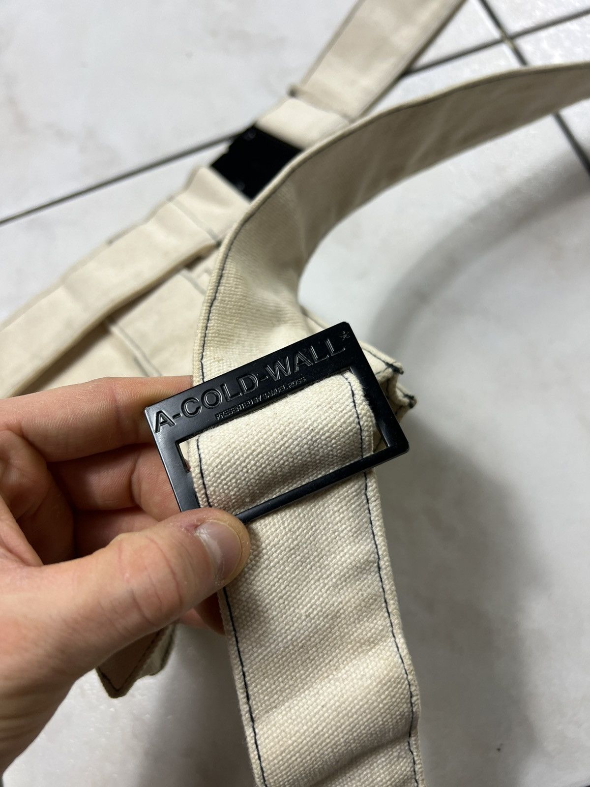 A-COLD-WALL* A-Cold-Wall* utility crossbody shoulder bag army Samuel Ross Size ONE SIZE - 13 Thumbnail