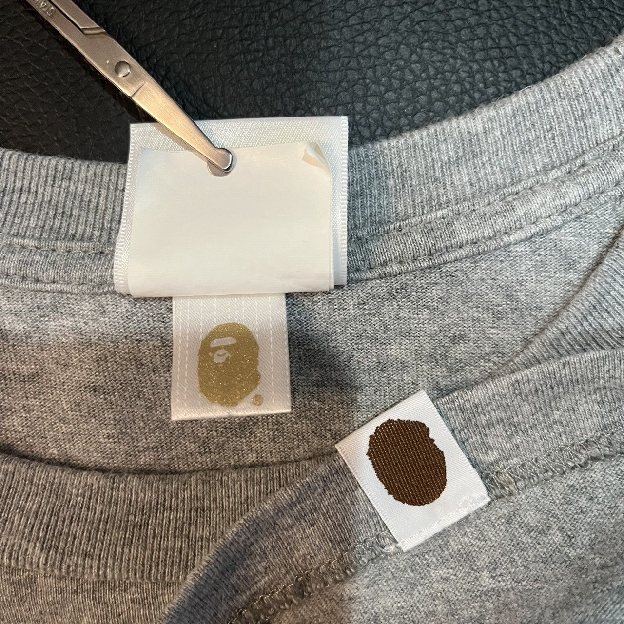 Bape BAPE Mix Camo Big Busy Works Tee Grey (with plastic bag) Size US M / EU 48-50 / 2 - 5 Thumbnail