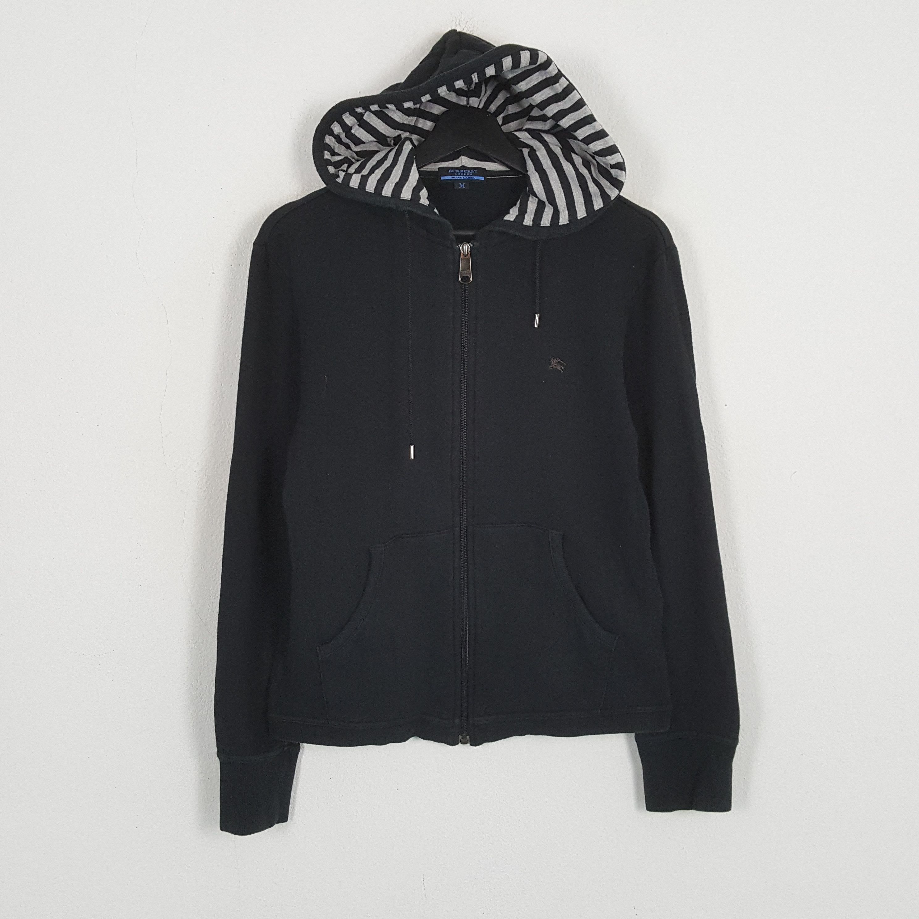 Burberry × Vintage BURBERRY LONDON BLUE LABEL Custom Art Zipper Hoodies Size US S / EU 44-46 / 1 - 3 Thumbnail