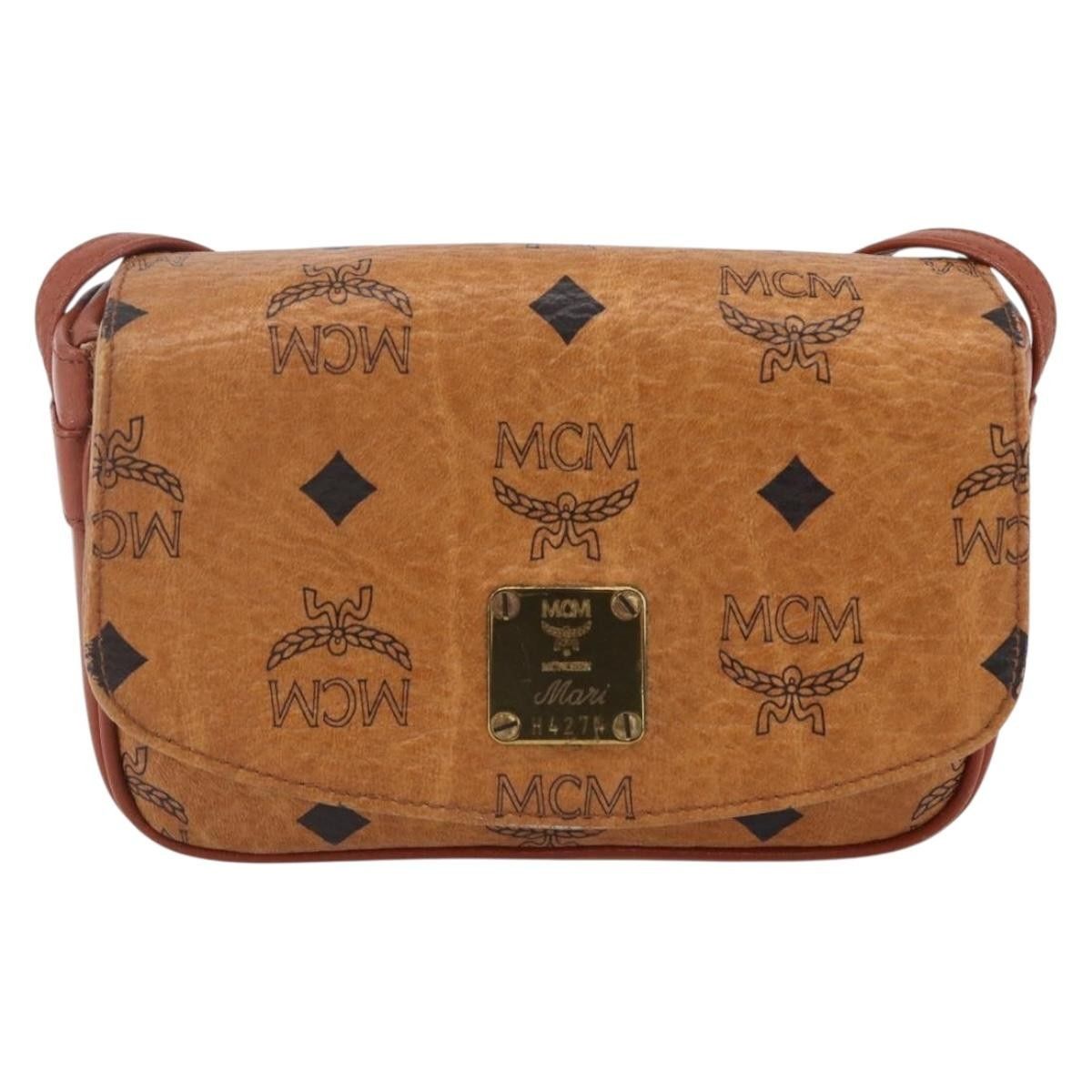 MCM MCM Visetos Shoulder bag Canvas and Leather Size ONE SIZE - 1 Thumbnail