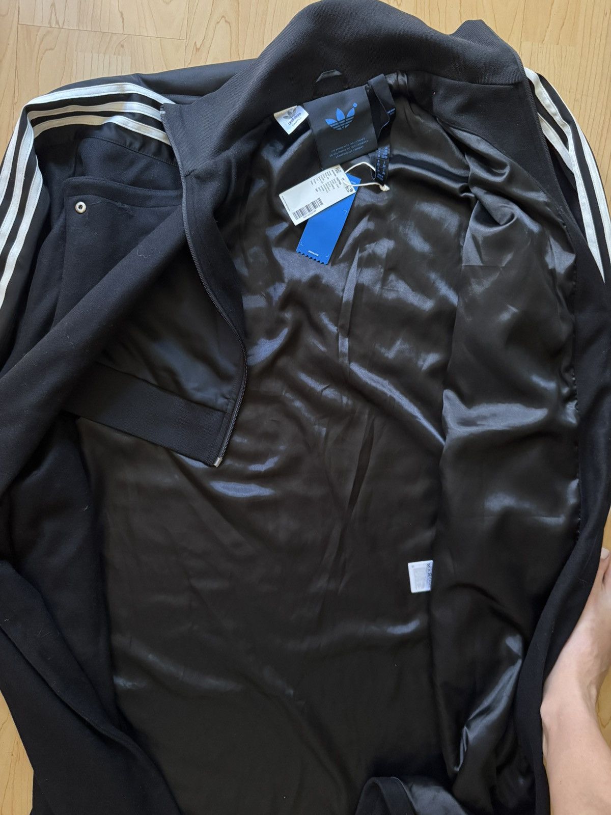 Adidas Adidas RARE Sample Trench Coat x Track Jacket Size US XS / EU 42 / 0 - 5 Thumbnail