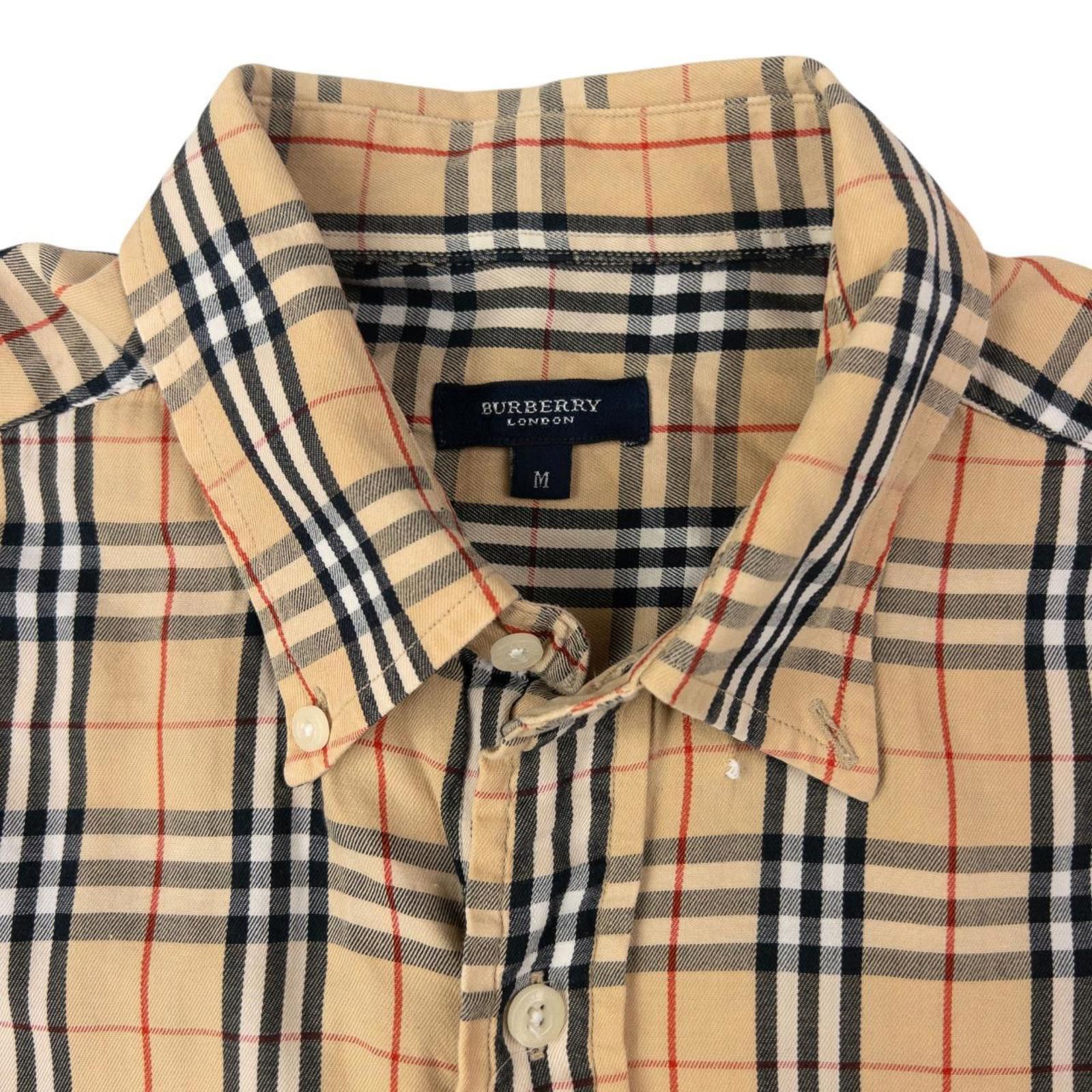 Burberry Vintage Burberry Nova Check Long Sleeve Shirt Size M Size US M / EU 48-50 / 2 - 3 Thumbnail