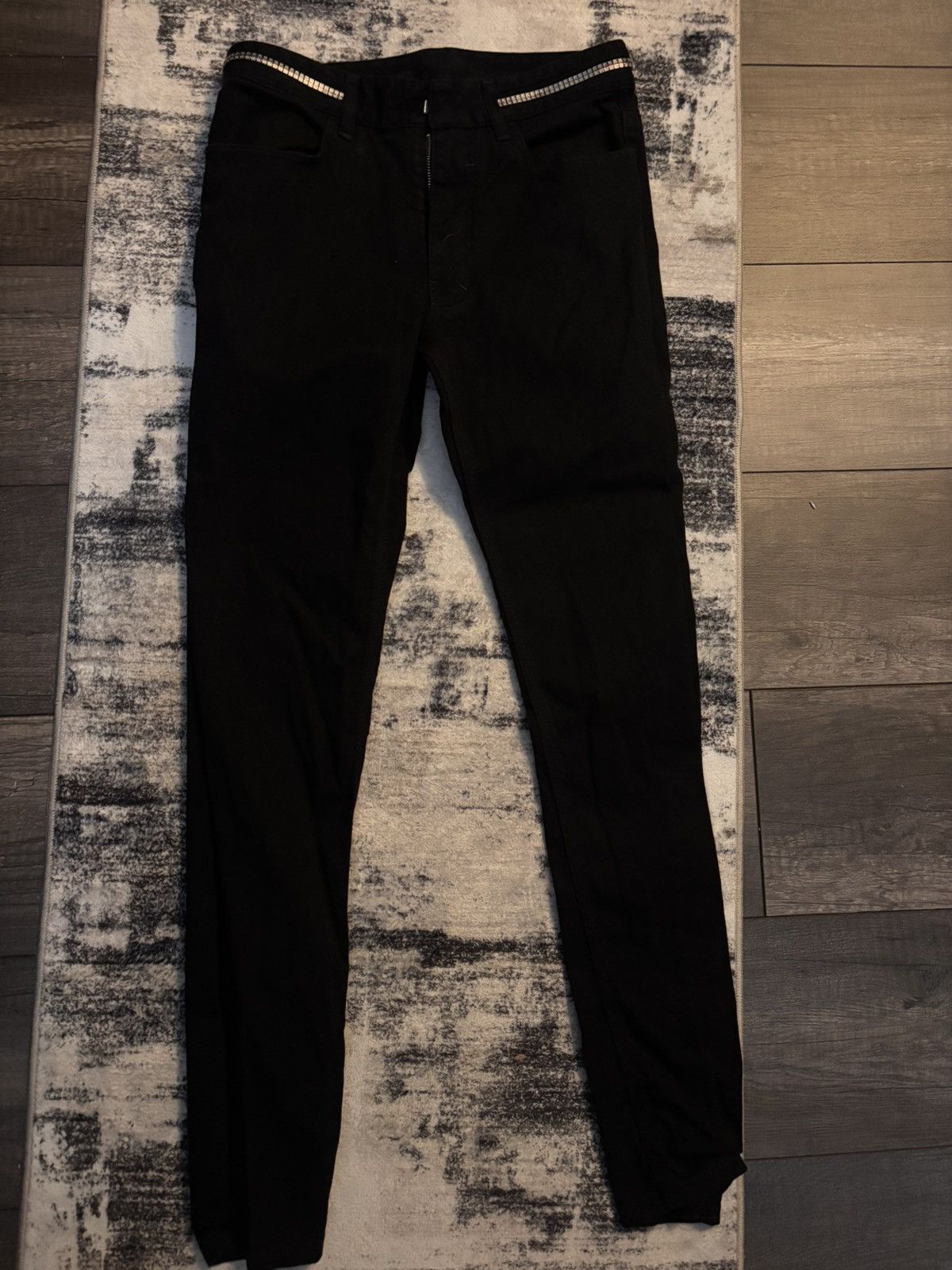 Givenchy Black Givenchy Slim Fit Jeans Size US 30 / EU 46 - 1 Thumbnail