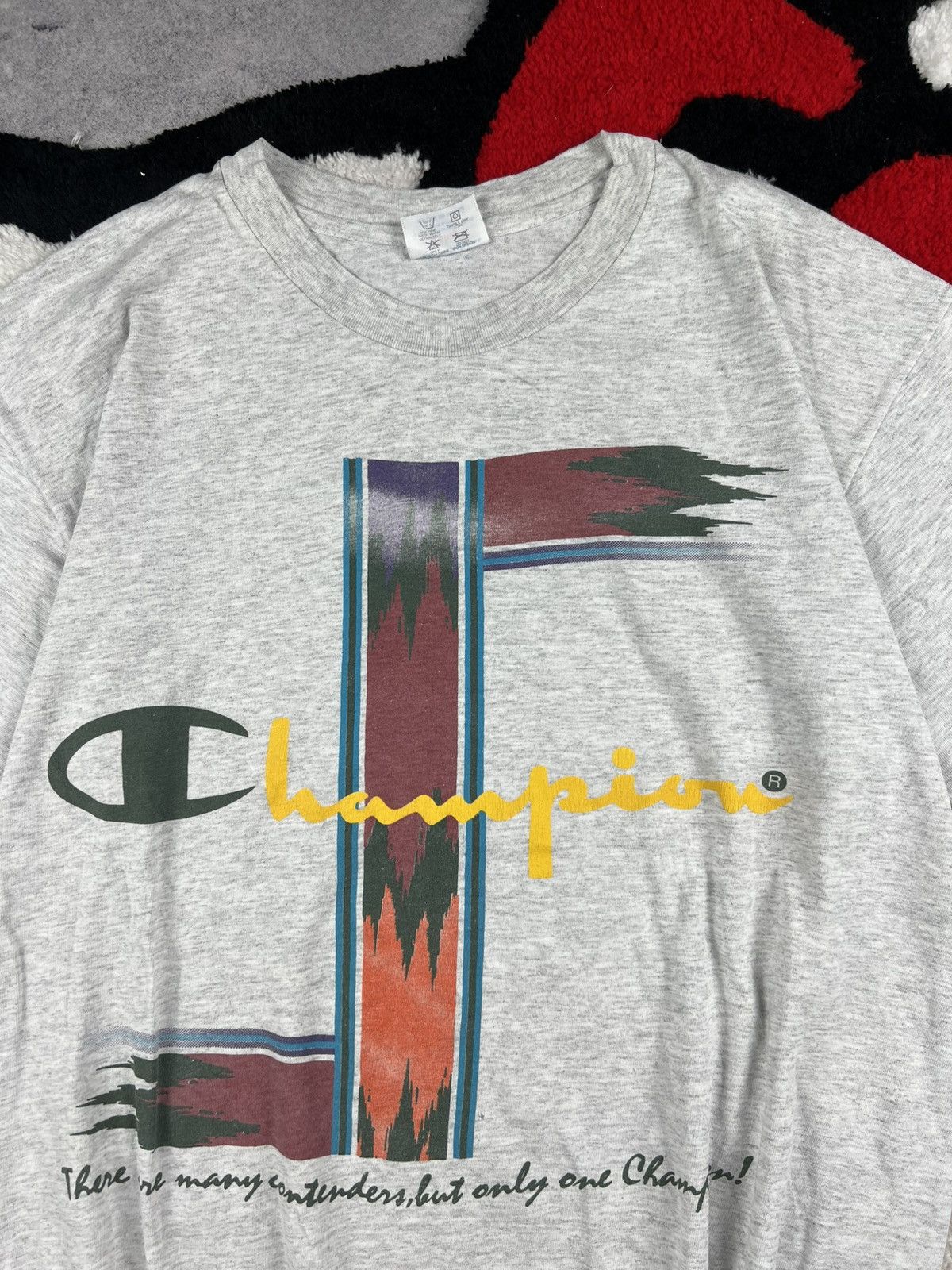 Champion Vintage Champion USA 90s Single Stitch Y2K Tee Shirt Size US L / EU 52-54 / 3 - 4 Thumbnail