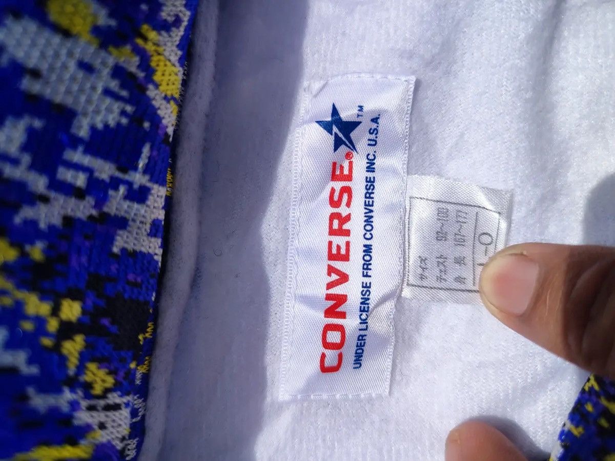 Converse Vintage Converse Satin Bomber Jacket - Patterned Collar Size US XL / EU 56 / 4 - 15 Thumbnail