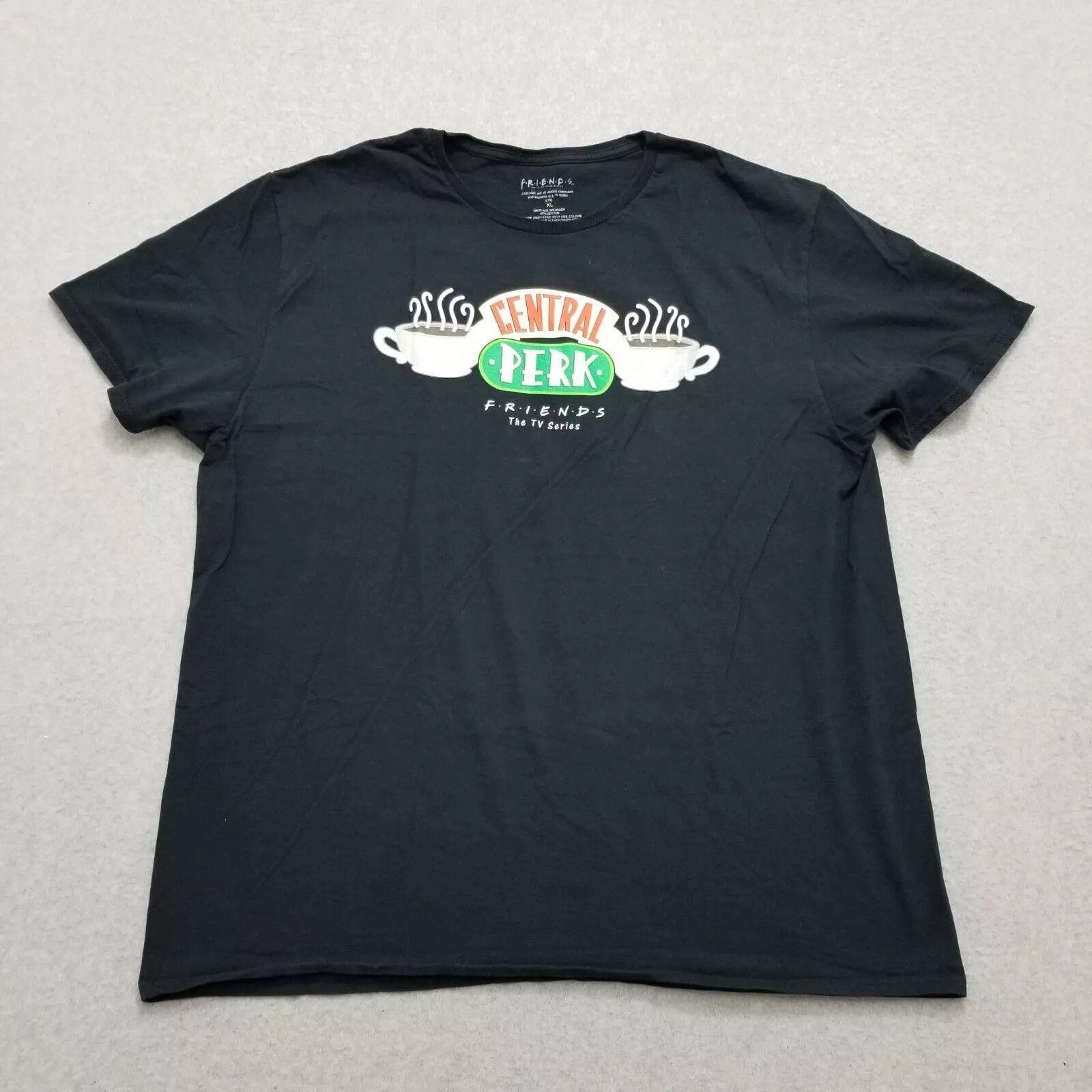 Other Friends Shirt Mens XL Short Sleeve Crew Neck Central Perk Size US XL / EU 56 / 4 - 1 Thumbnail