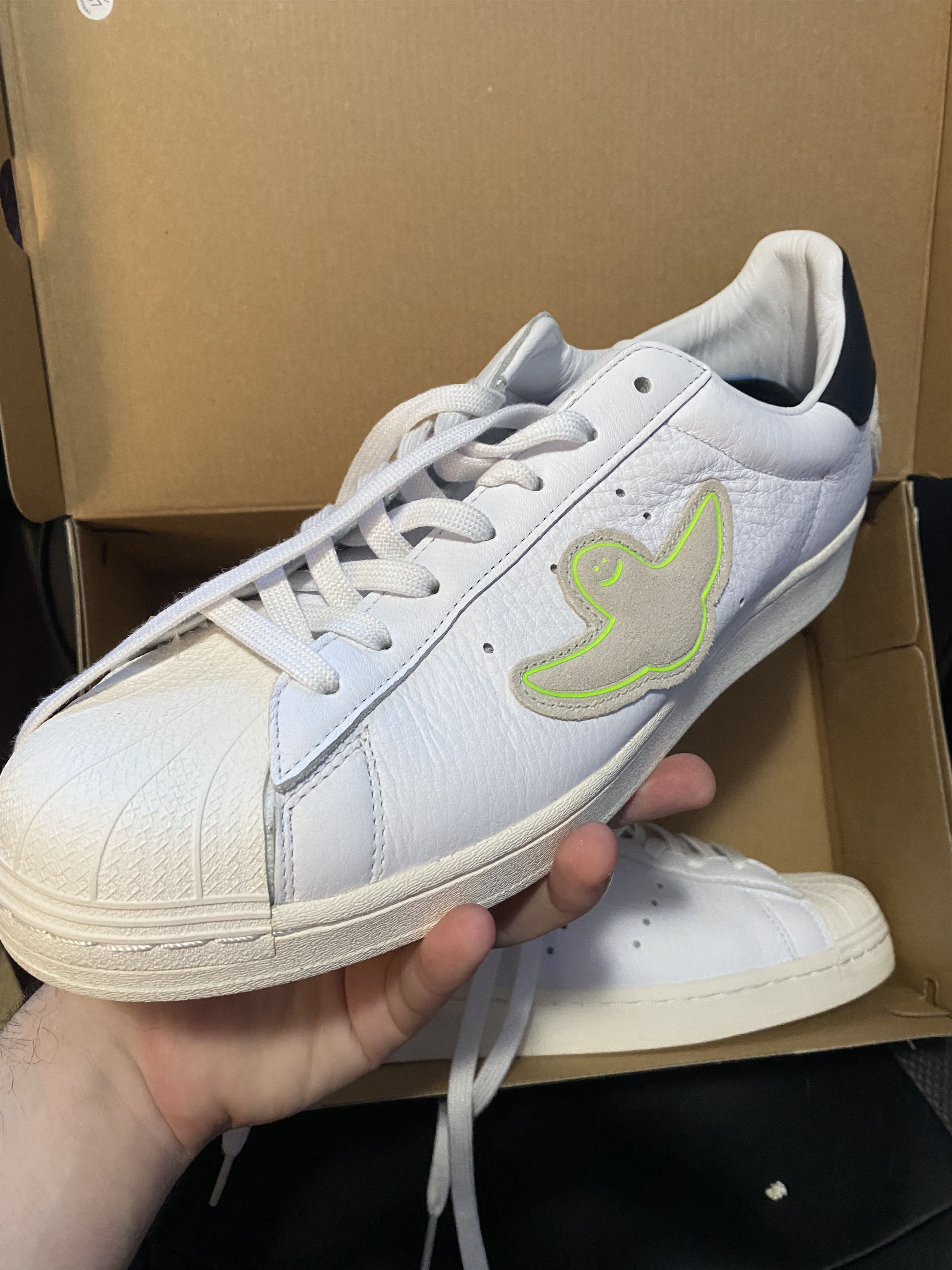 Adidas Adidas x Mark Gonzales Superstar ADV "Shmoo" Size US 13 / EU 46 - 4 Thumbnail