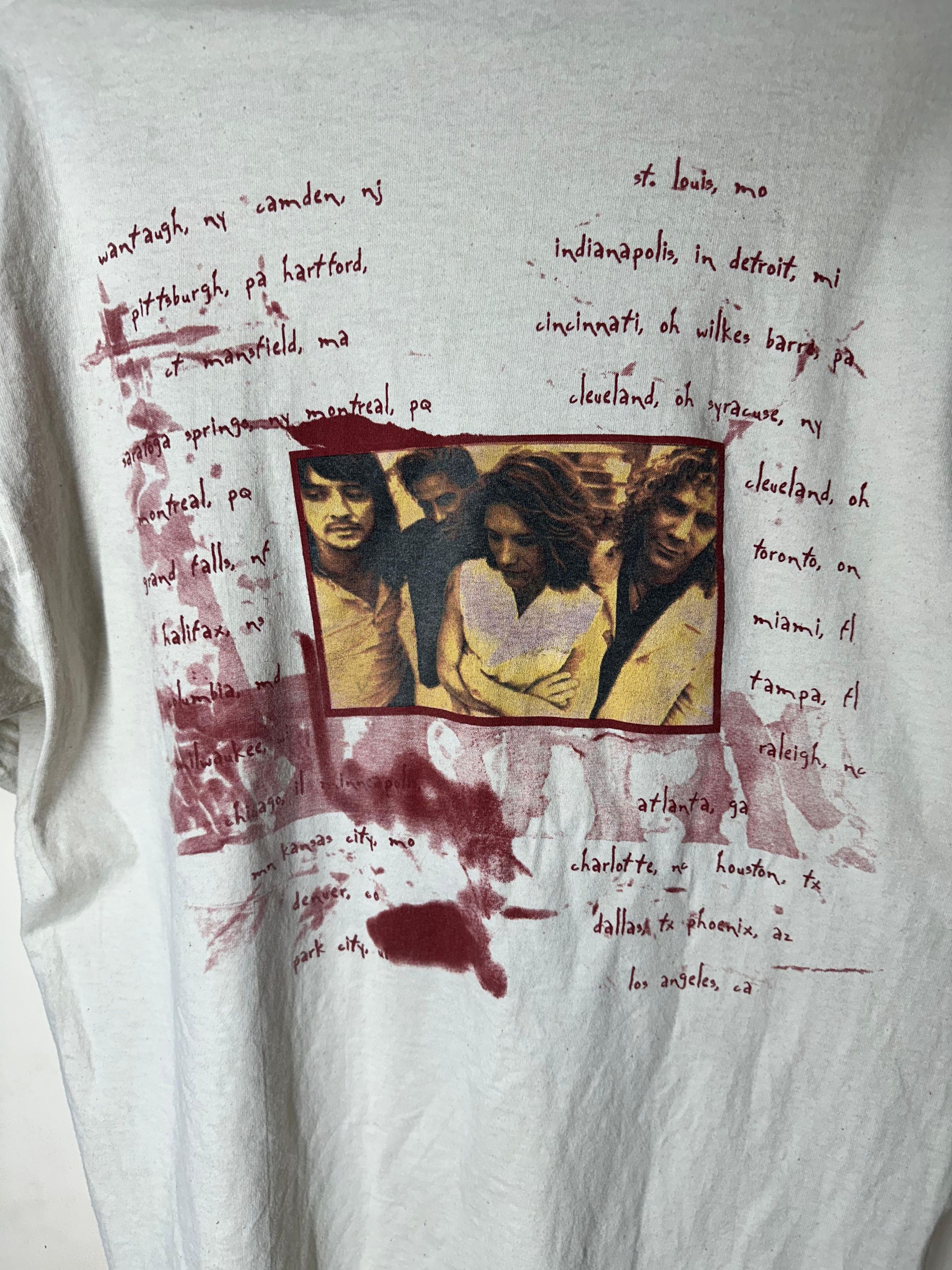 Brockum × Vintage 1995 Vintage Bon Jovi These Days Tour Single Stitch T-Shirt Size US XL / EU 56 / 4 - 7 Thumbnail