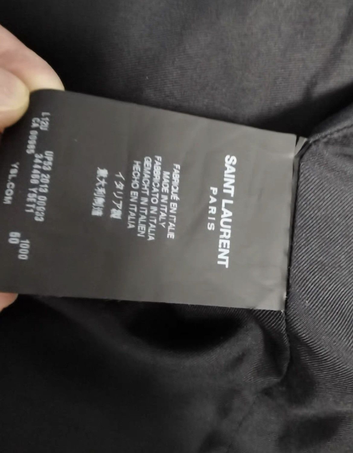 Saint Laurent Paris Saint Laurent Paris Tassel leather jacket Size US M / EU 48-50 / 2 - 6 Thumbnail