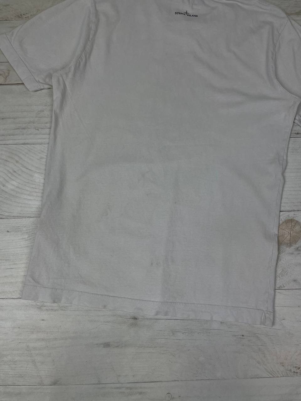 Stone Island Vintage Stone Island T Shirt Very Trashed Crezy Distressed Size US S / EU 44-46 / 1 - 20 Thumbnail