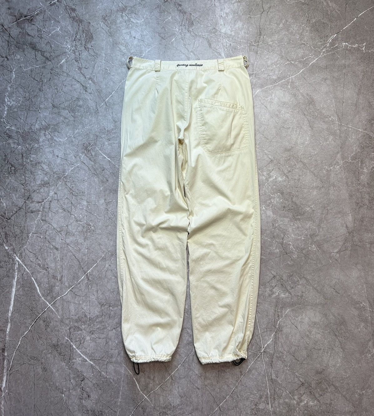 Nike × Vintage Nike vintage drill pants mini swoosh Size US 32 / EU 48 - 2 Thumbnail