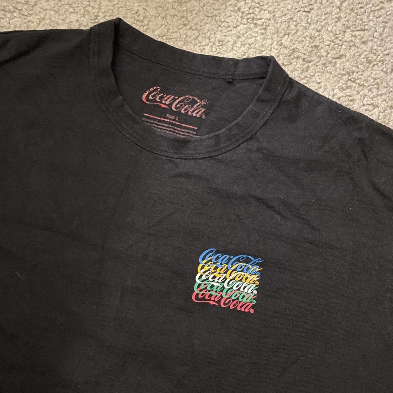 Coca Cola Coca Cola multi color logo t shirt Size US L / EU 52-54 / 3 - 3 Thumbnail