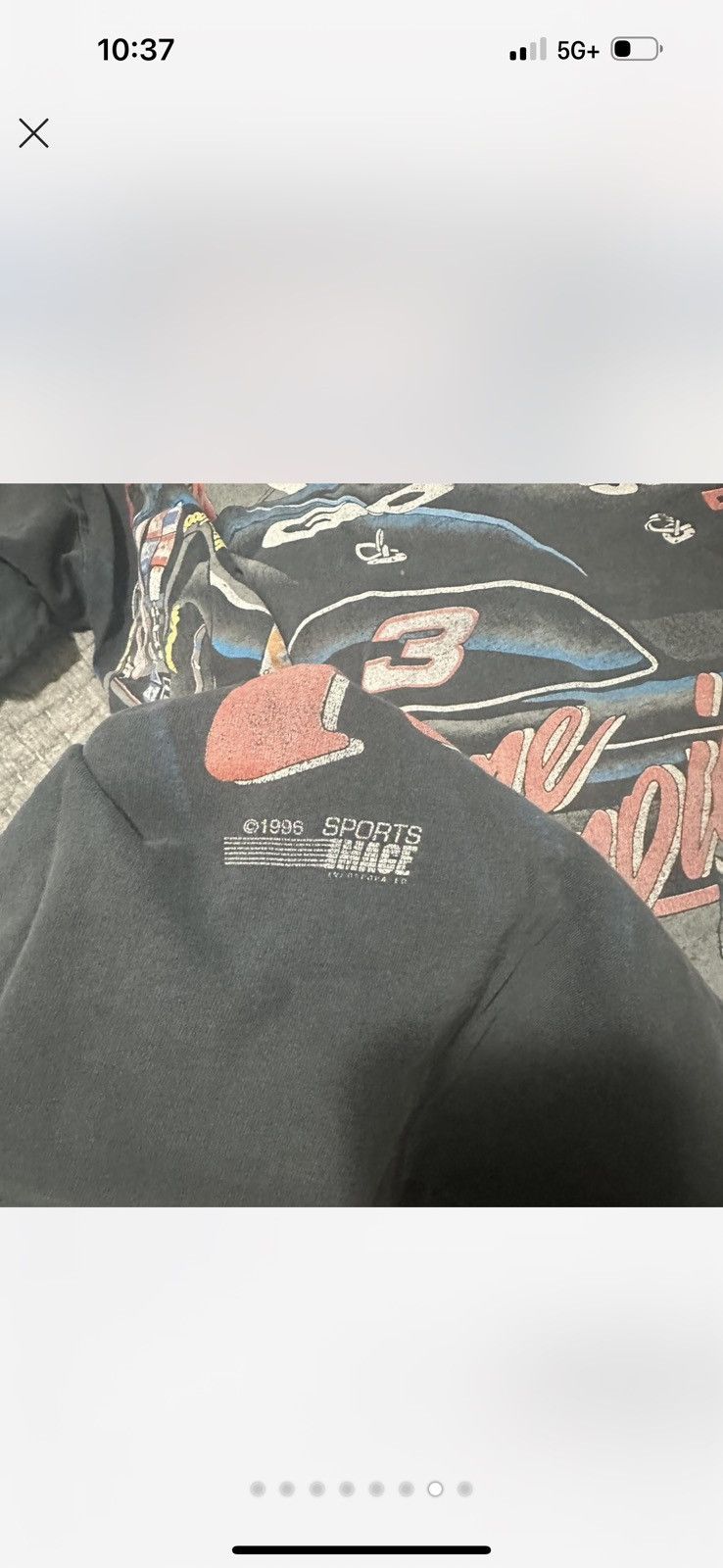 NASCAR 1996 dale Earnhardt AOP Size US XXL / EU 58 / 5 - 5 Thumbnail