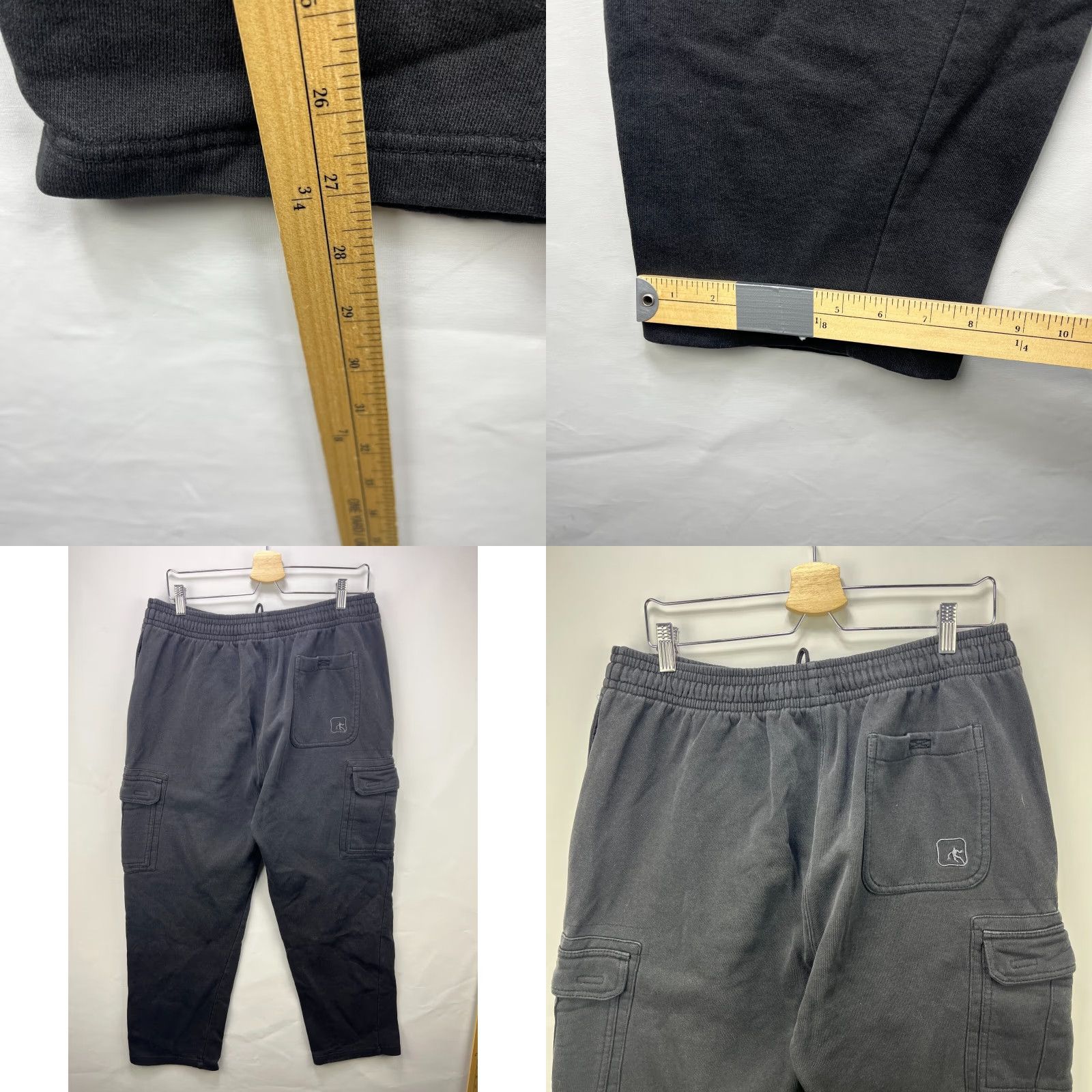Vintage VINTAGE AND1 Baggy Sweatpants XL Black Mens Pants Sweatpants 90s Activewear Drawstring Wide Leg Loose Size US 36 / EU 52 - 8 Thumbnail