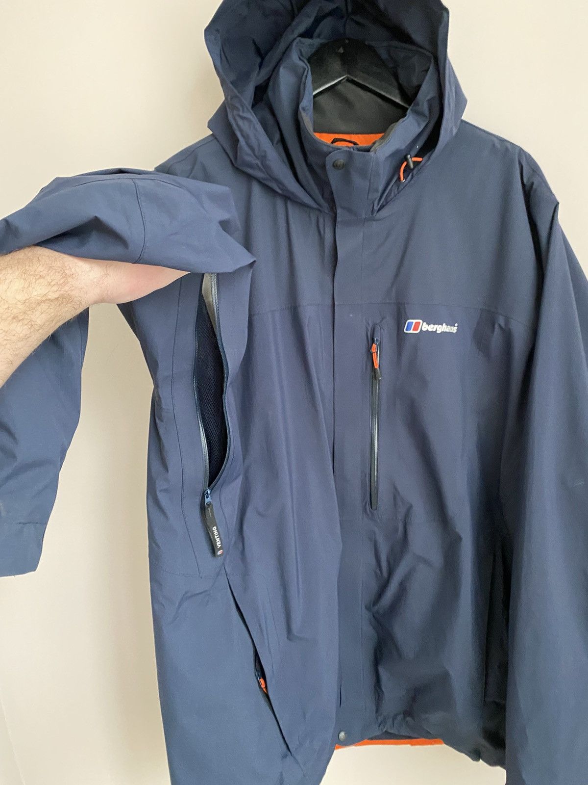 Berghaus Berghaus Gore-Tex men's windbreaker jacket Size US XXL / EU 58 / 5 - 4 Thumbnail