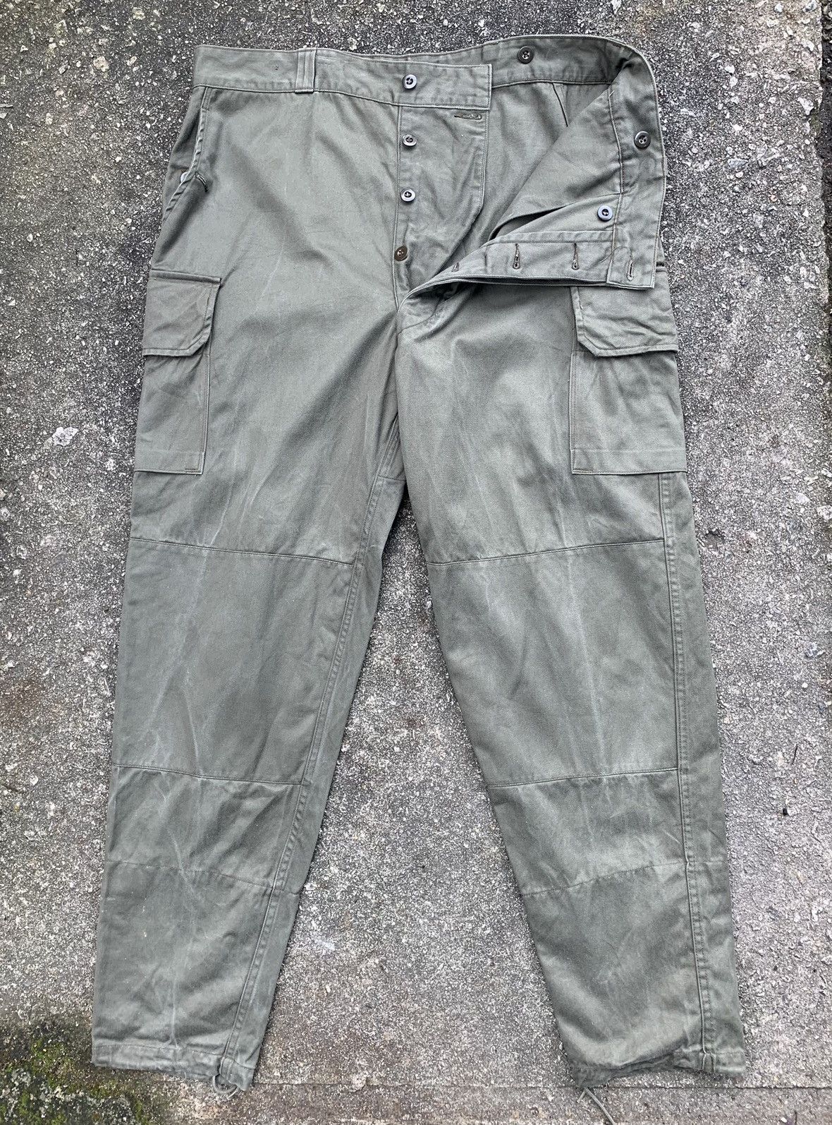 Vintage Rare.. Vintage Distressed French Army Cargo Pants Size US 38 / EU 54 - 19 Thumbnail