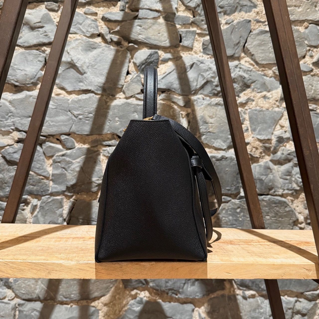 Celine Celine 2018 Black Leather Mini Belt Bag Size ONE SIZE - 6 Thumbnail