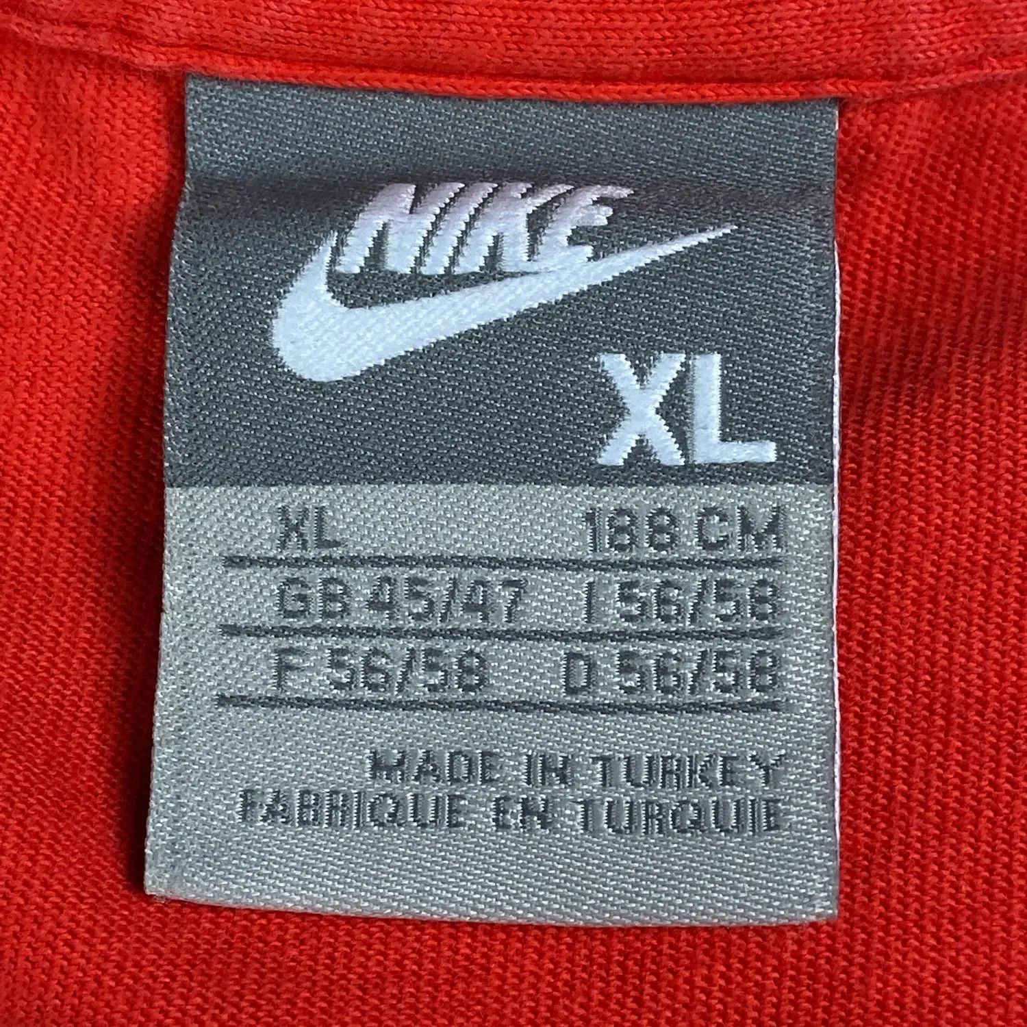 Nike × Vintage Mens Vintage T Shirt Nike Big Logo Size XL Size US XL / EU 56 / 4 - 5 Thumbnail