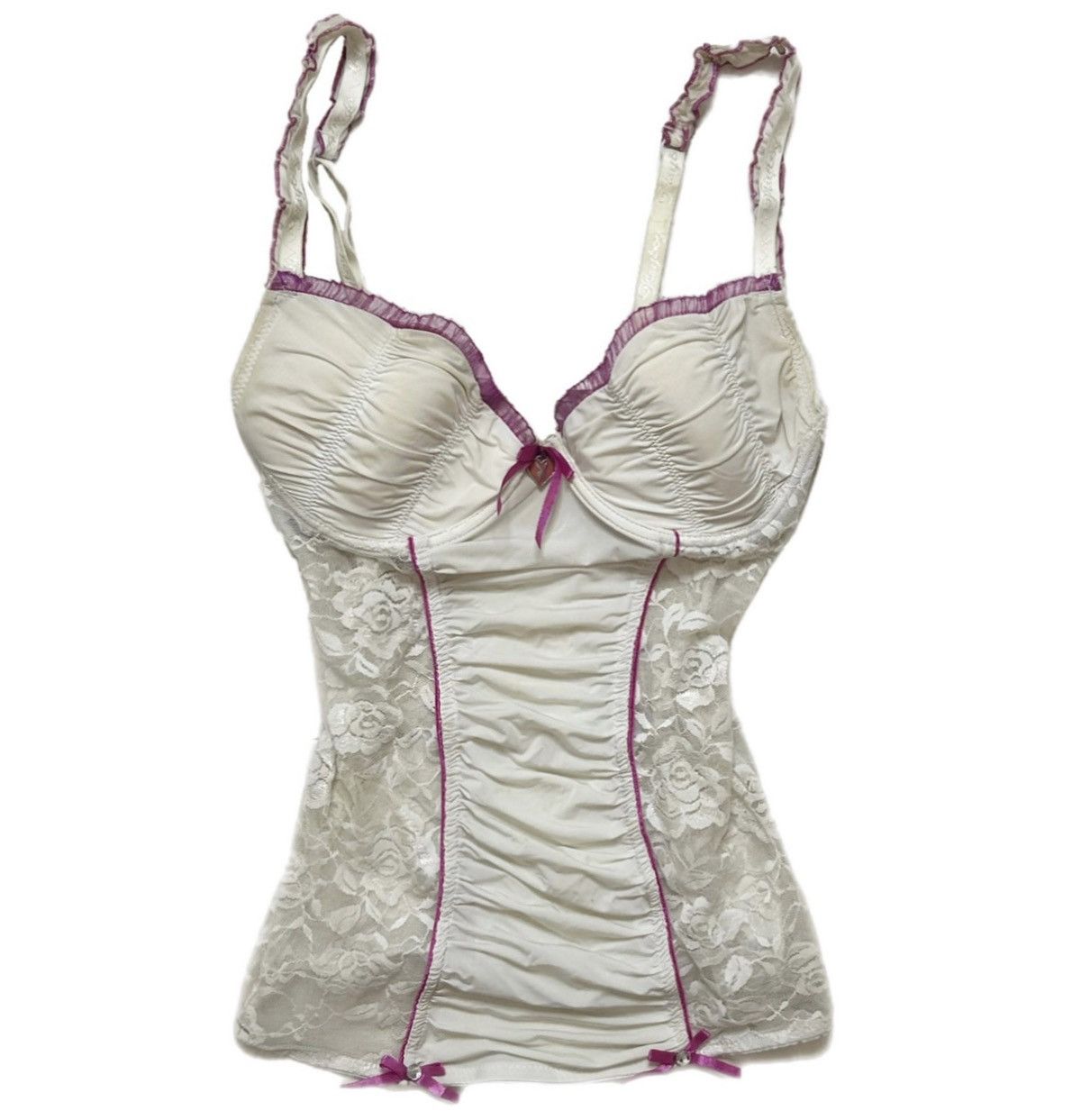 Playboy vintage 2000s playboy white corset top Grailed