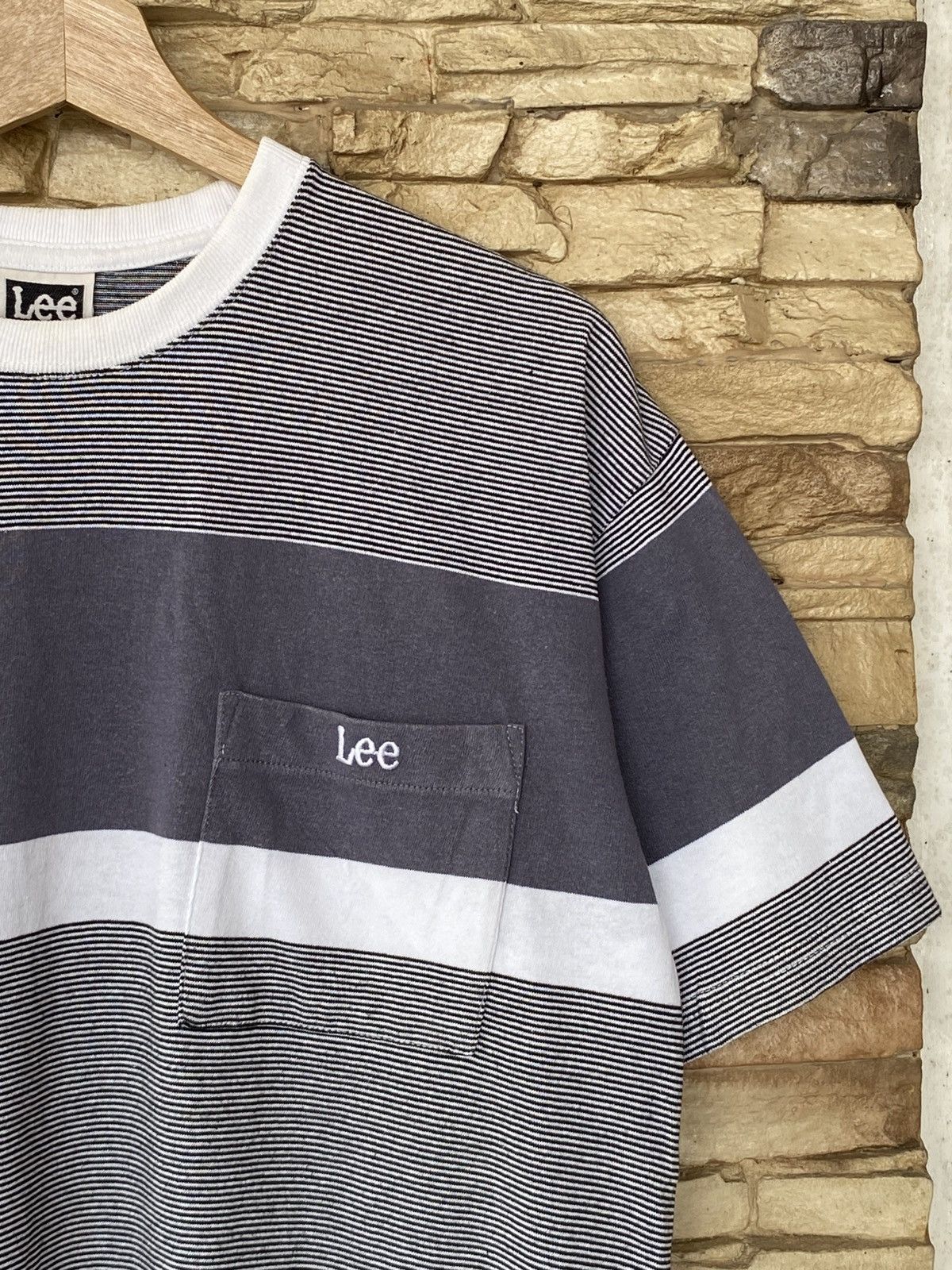 Lee Vintage Lee Stripe Tshirt Size US M / EU 48-50 / 2 - 2 Thumbnail