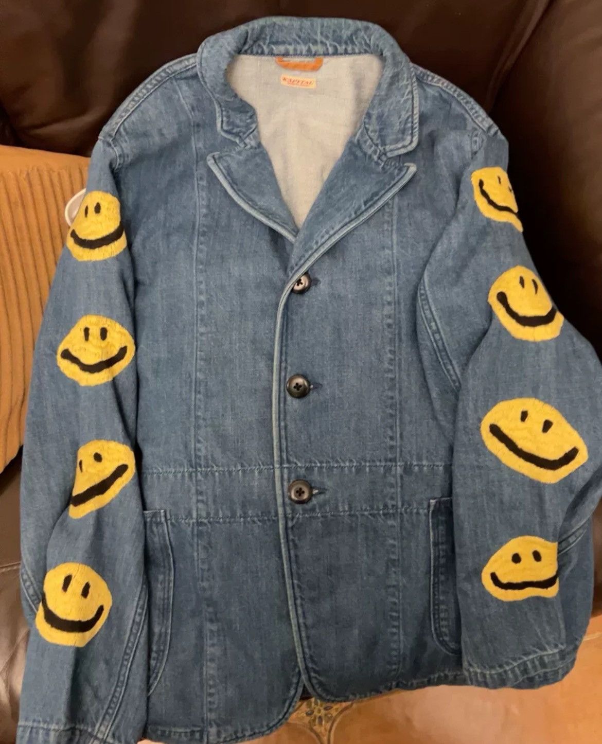 Kapital Smiley Denim | Grailed