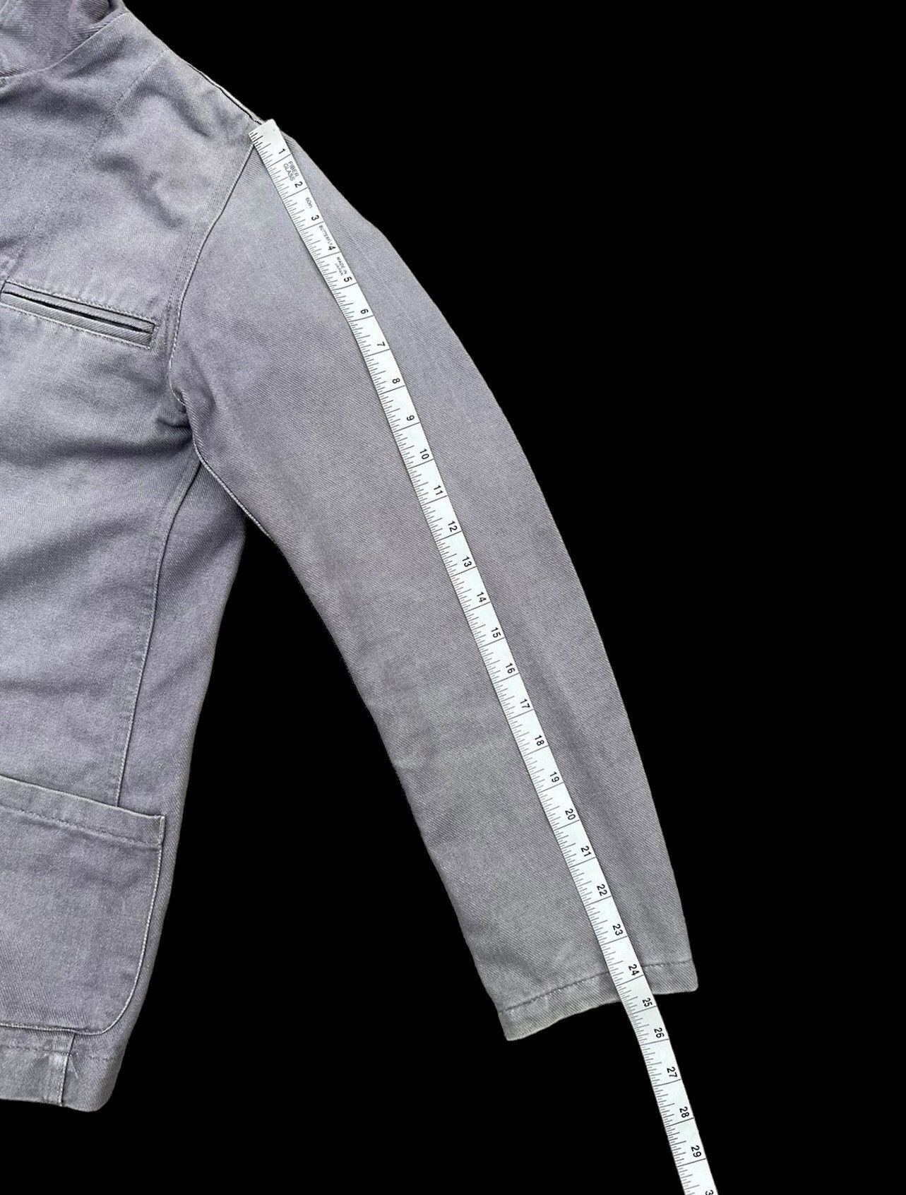 Danton Vintage Danton France Sun Fade Grey Nehru Collar Work Jacket Size US M / EU 48-50 / 2 - 4 Thumbnail