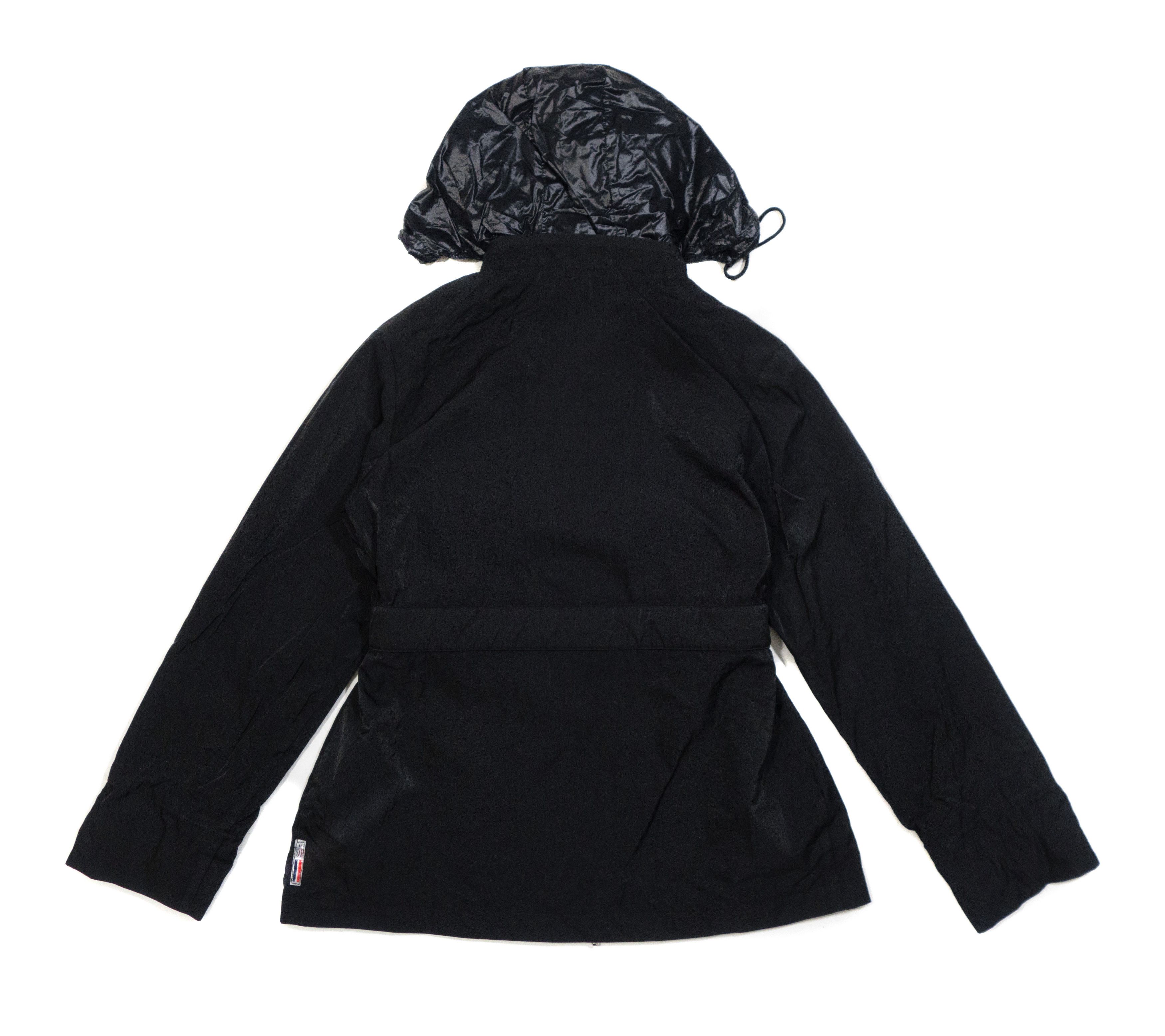 90s Belted Technical Light Nylon Logo Jacket