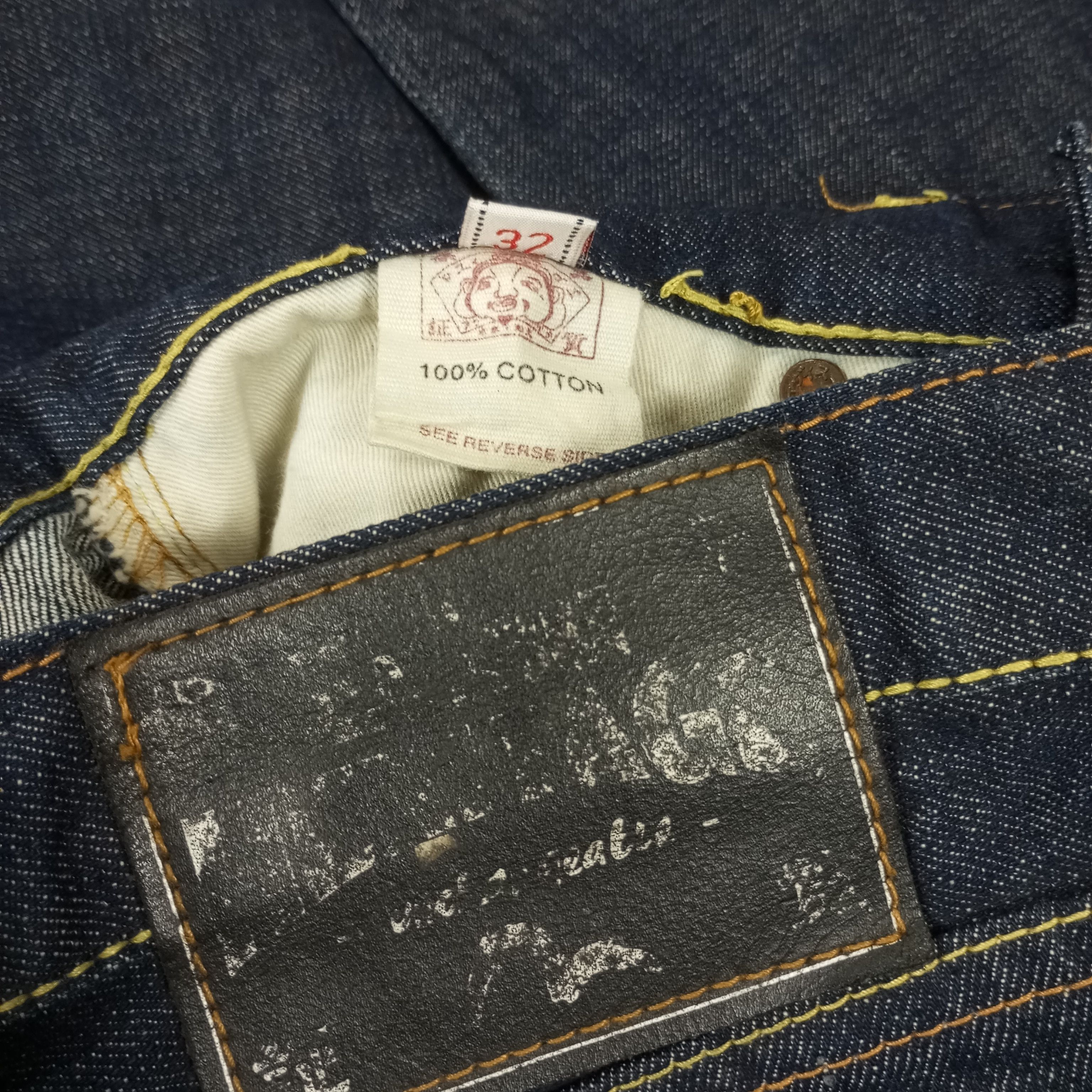 Japanese Brand × Vintage Evisu Japanese Brand Custom Daicock Streetwear Style Jeans Size US 31 - 15 Thumbnail