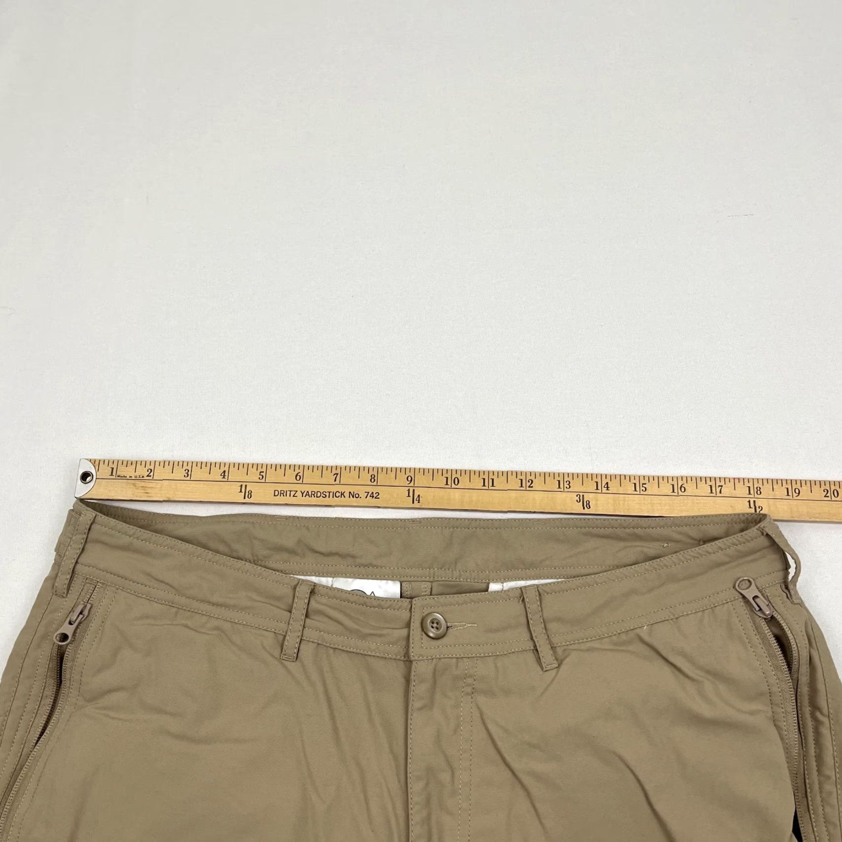 Vintage Clothing Arts P^Cubed Pick Pocket Proof Pants Mens 36 x 32 Khakis Brown 5-Pocket Cargo Pocket Regular Straight Vintage No Size US 36 / EU 52 - 4 Thumbnail