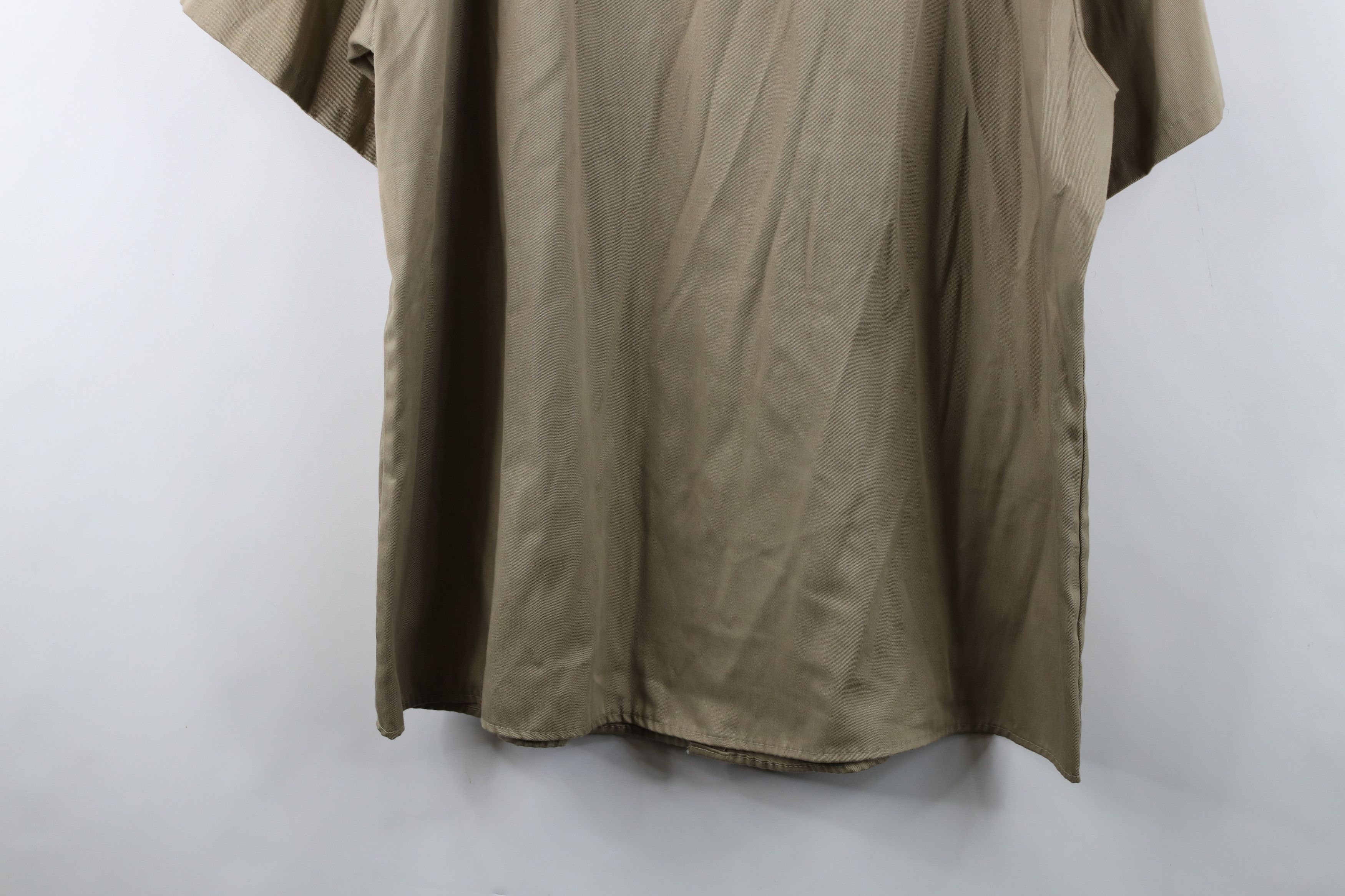 Wrangler Vintage 70s Big Ben Wrangler Mechanic Button Shirt USA Size US XL / EU 56 / 4 - 12 Thumbnail