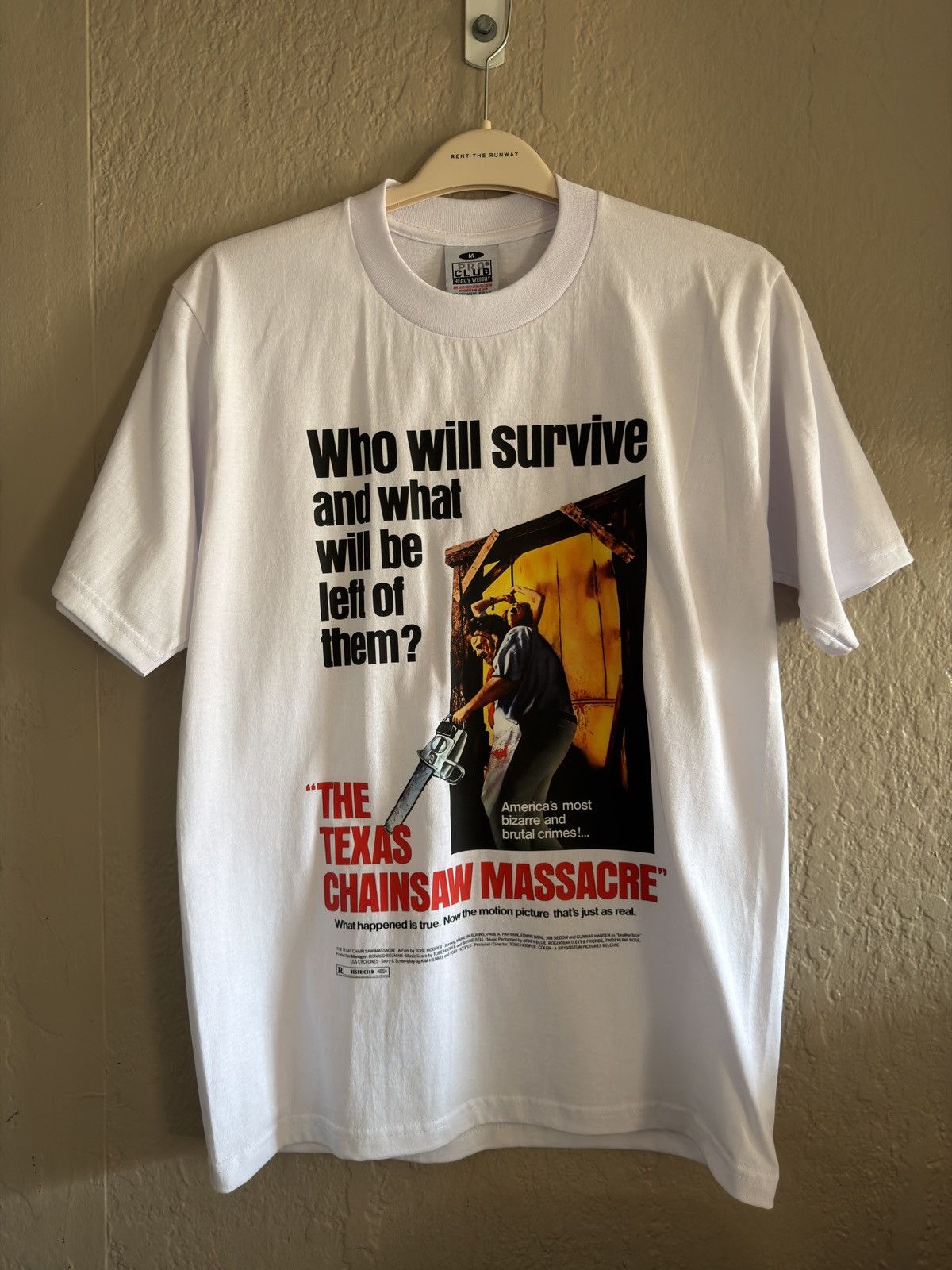 Expert Horror The Texas Chainsaw Massacre 1973 Film Tee – (Heavyweight) Size US M / EU 48-50 / 2 - 1 Thumbnail