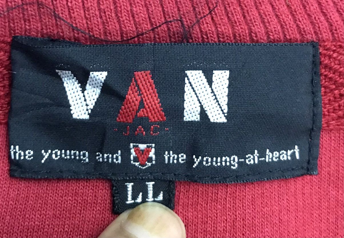 Van × Vintage Vintage Van Jac Sweatshirt Size US XL / EU 56 / 4 - 7 Thumbnail