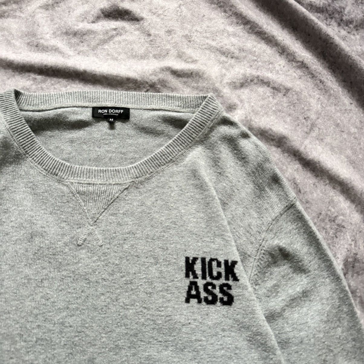 Other Ron Dorff Kick Ass Gray Crew Neck Sweater Cotton Cashmere Size US M / EU 48-50 / 2 - 6 Thumbnail