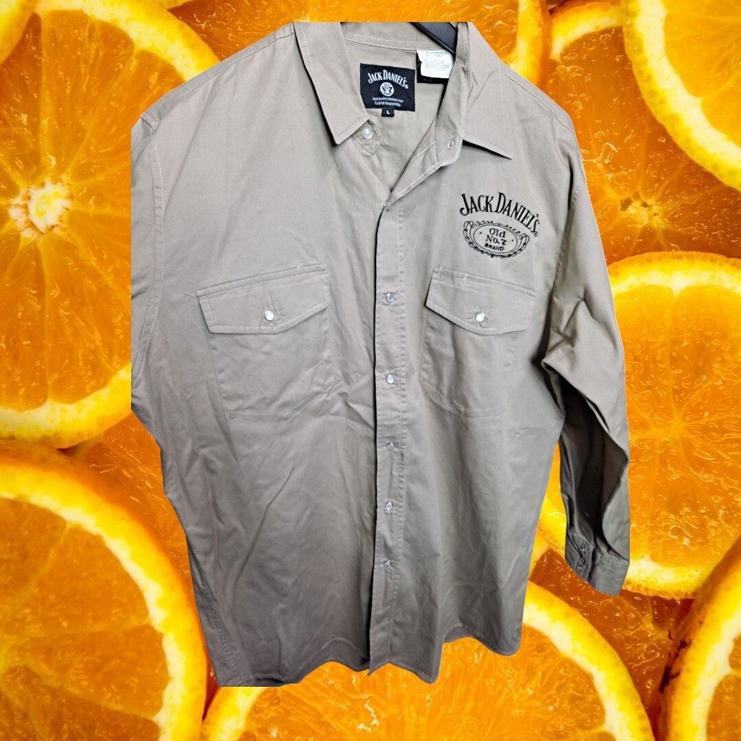 Other Jack Daniels Button Up Shirt Embroidered Logo Long Sleeve Wo Size US L / EU 52-54 / 3 - 4 Thumbnail