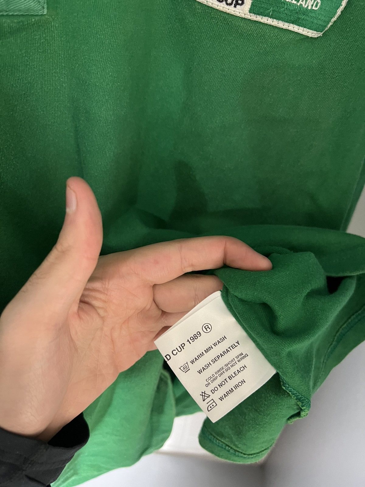 Cotton Traders VINTAGE COTTON TRADERS IRELAND RETRO RUGBY JERSEY Y2K 90s Size US L / EU 52-54 / 3 - 6 Thumbnail
