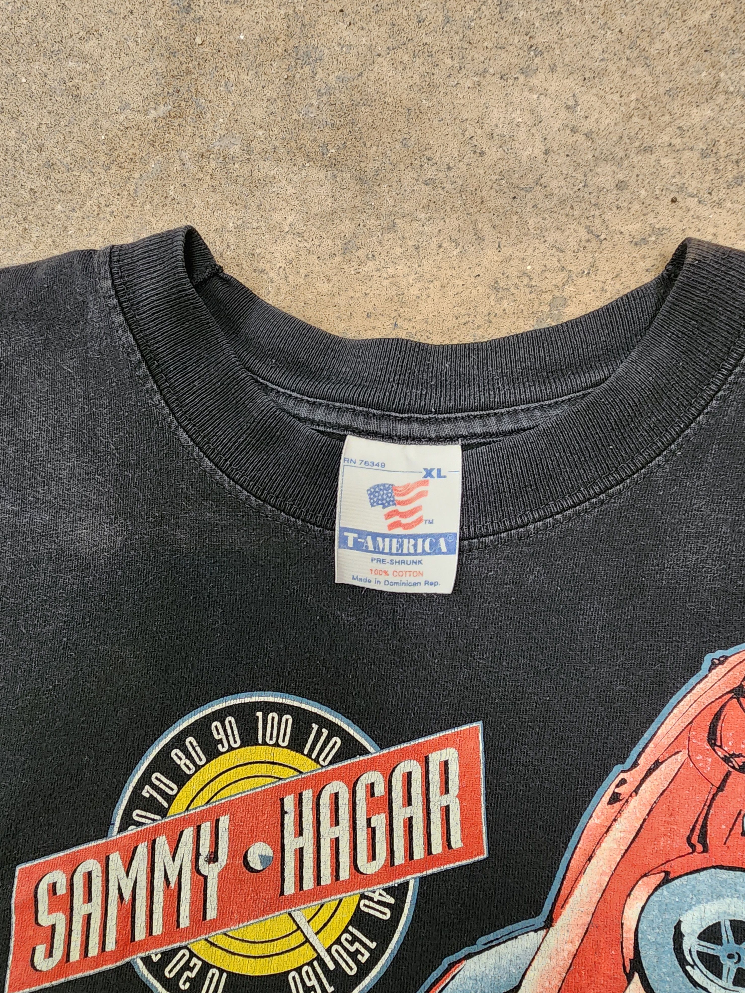 Band Tees VTG Single Stitch Sammy Hagar Red Rocket Tee Size US XL / EU 56 / 4 - 2 Thumbnail