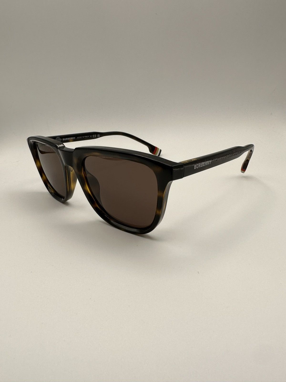 Burberry Burberry Acetate Tortoise Sunglasses Size ONE SIZE - 1 Thumbnail