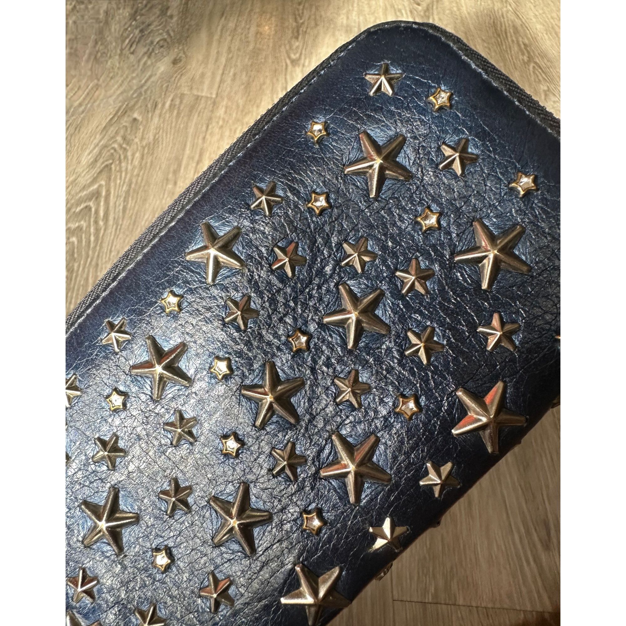 Jimmy Choo Jimmy Choo Blue Star Studded Long Wallet Size ONE SIZE - 4 Thumbnail