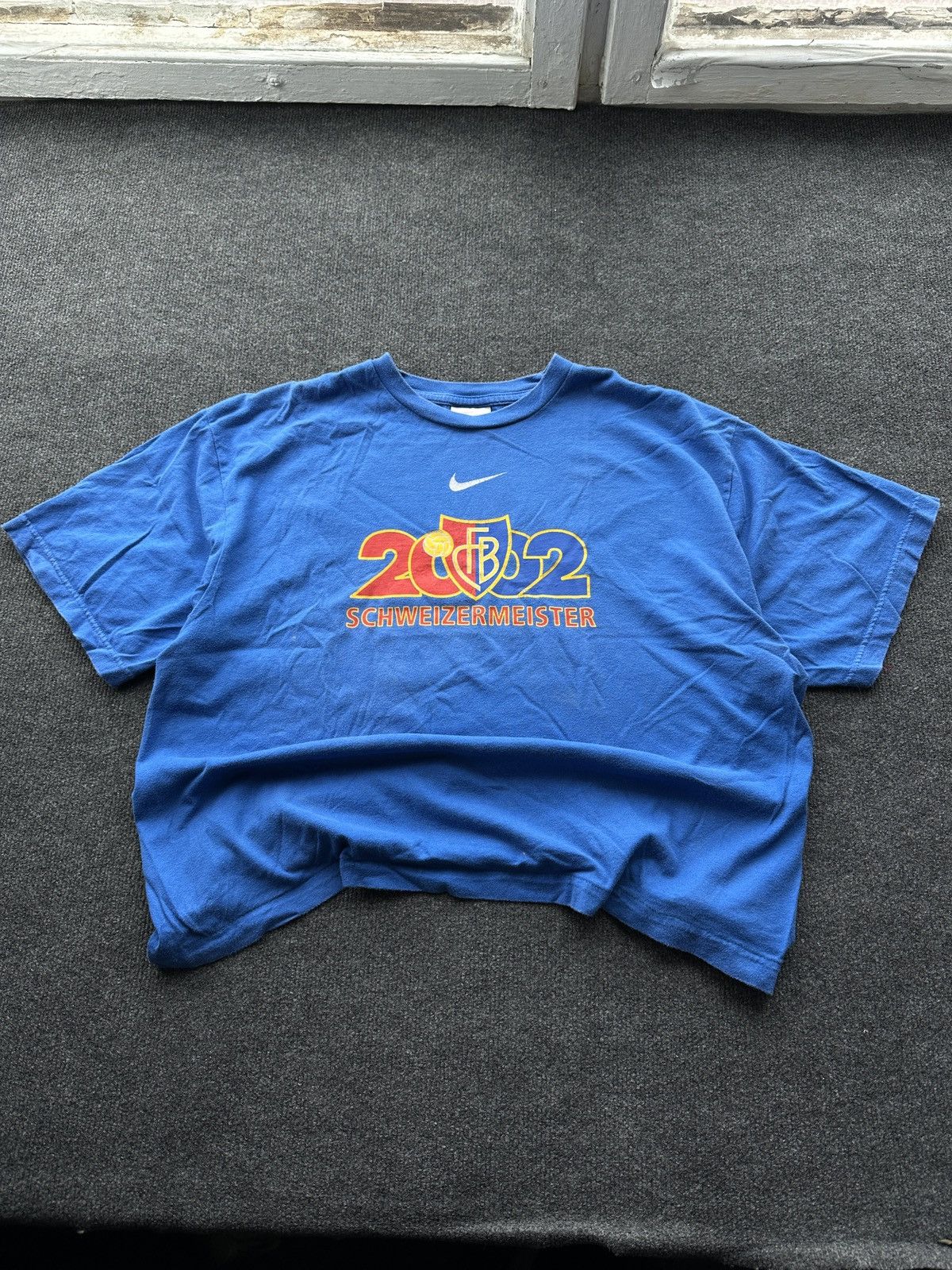 Nike 🚨 VNTG NIKE SCHWEIZERMWISTER SWITZERLAND FOOTBALL Size US L / EU 52-54 / 3 - 1 Thumbnail