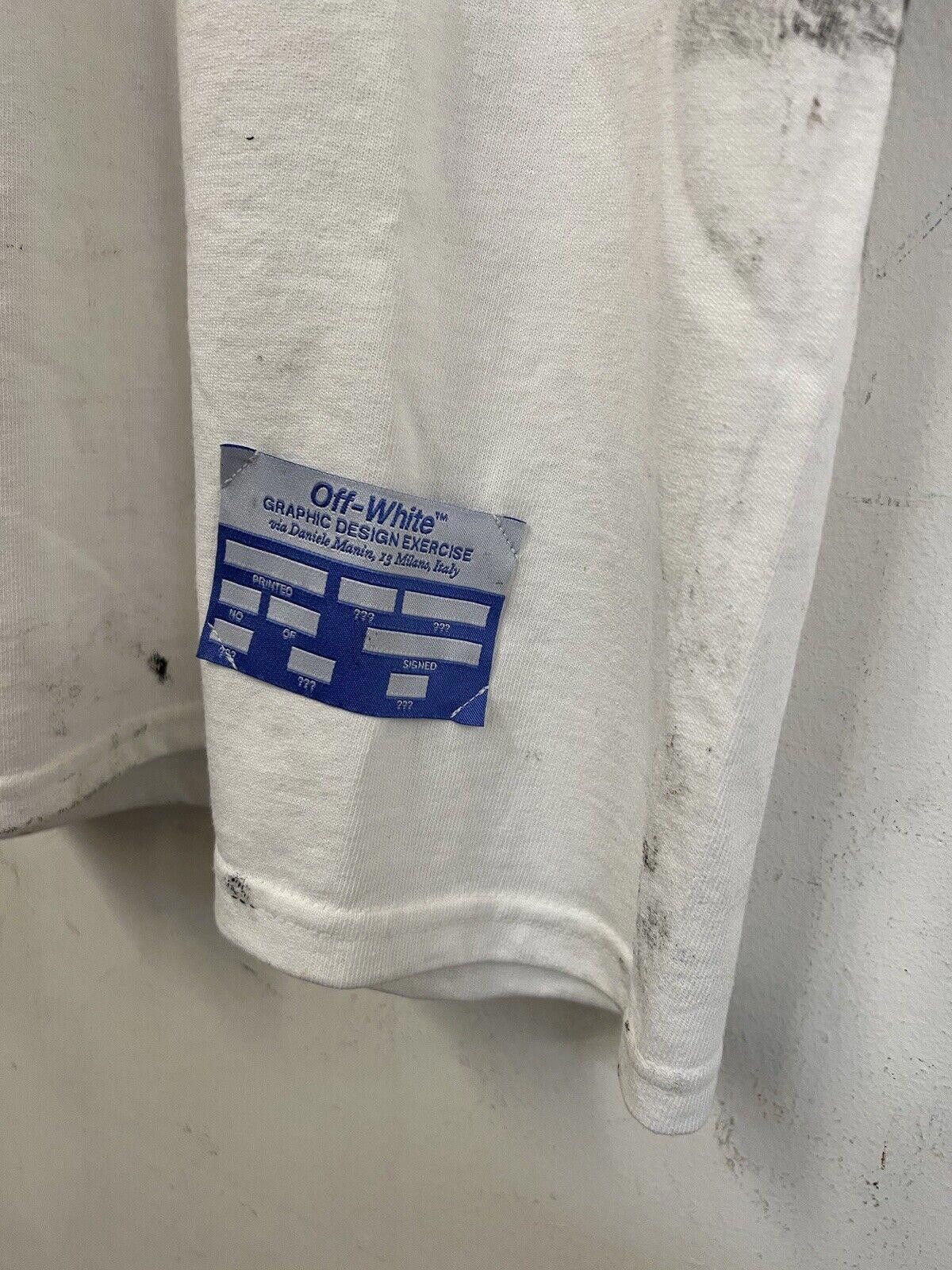 Off-White Off White Complex Con Workshop Exercise Takashi Murakami Tee Size US L / EU 52-54 / 3 - 7 Thumbnail