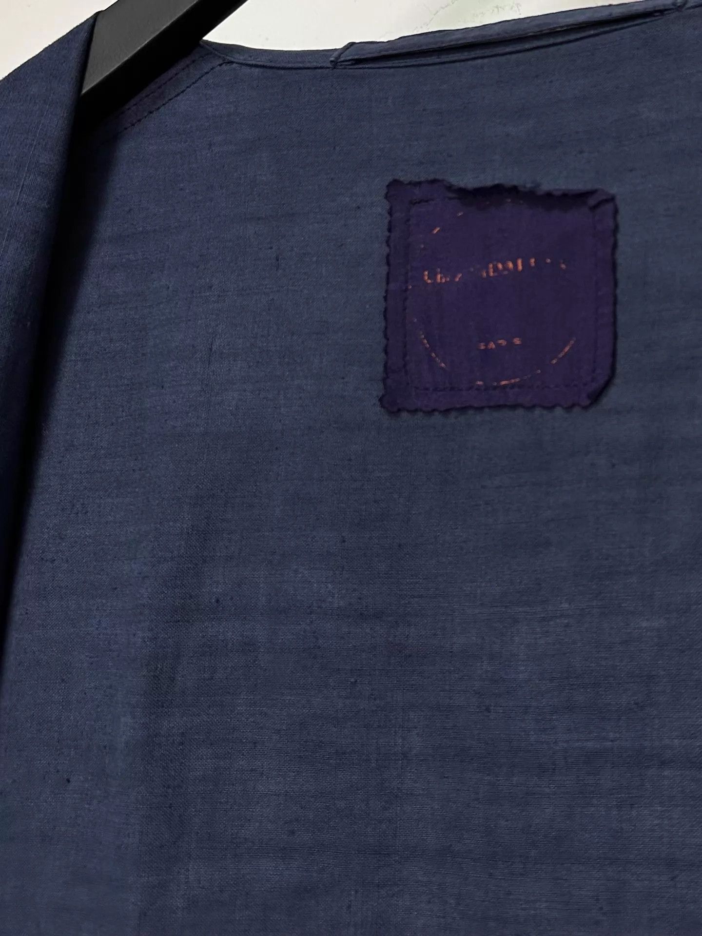 Other Chez VIDALENC Indigo Linen Oversize Unisex Coat Size US S / EU 44-46 / 1 - 6 Thumbnail