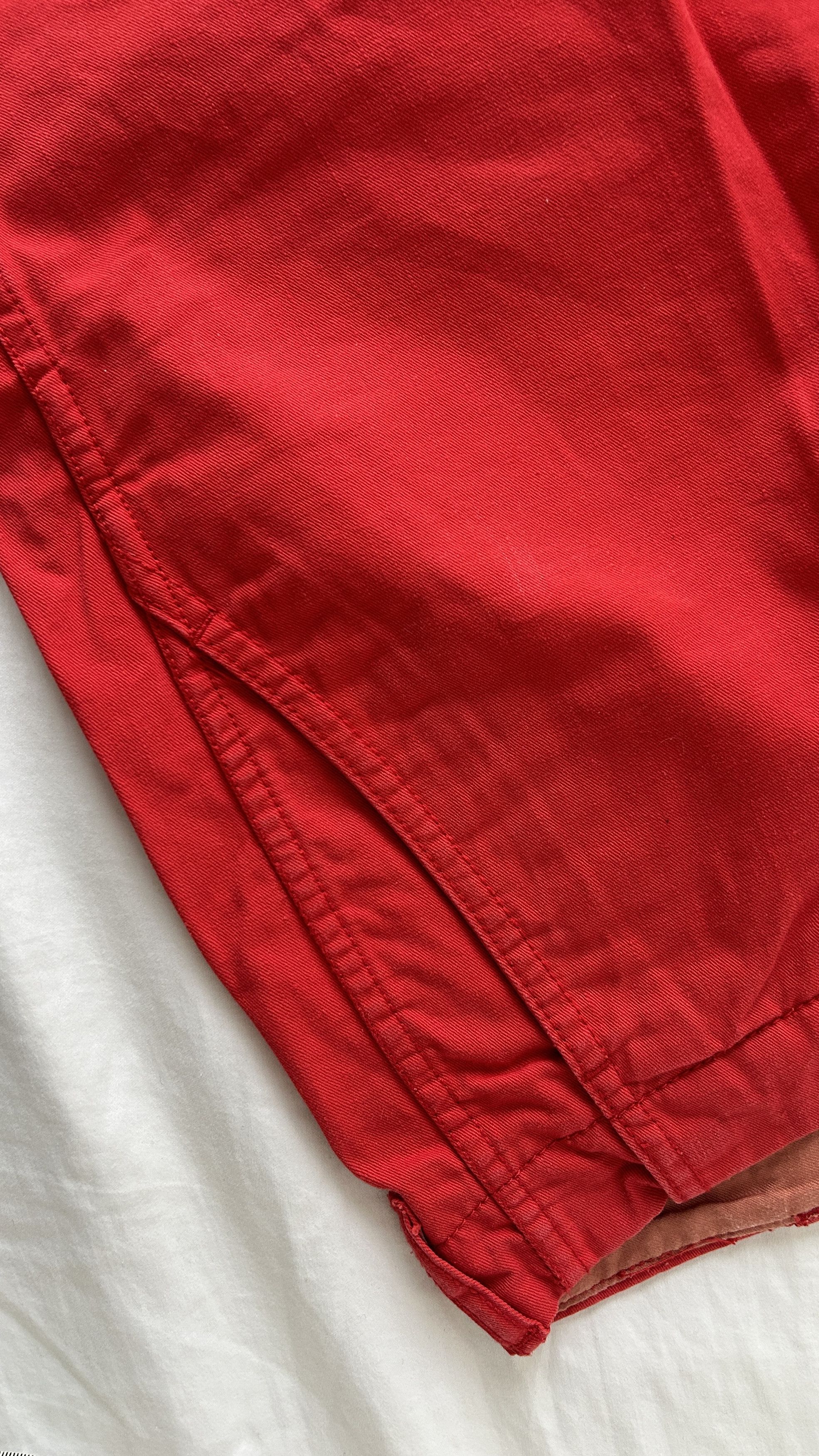 Nanamica aa . W30 . NANAMICA . SUDU915 . RED INTENSE SHORTS . MIJ Size US 30 / EU 46 - 17 Thumbnail