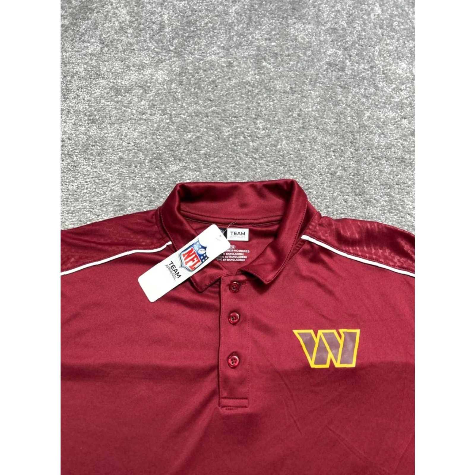 NFL NFL Shirt Large Red Logo Washington Commanders Football Team Apparel Mens Size US L / EU 52-54 / 3 - 3 Thumbnail